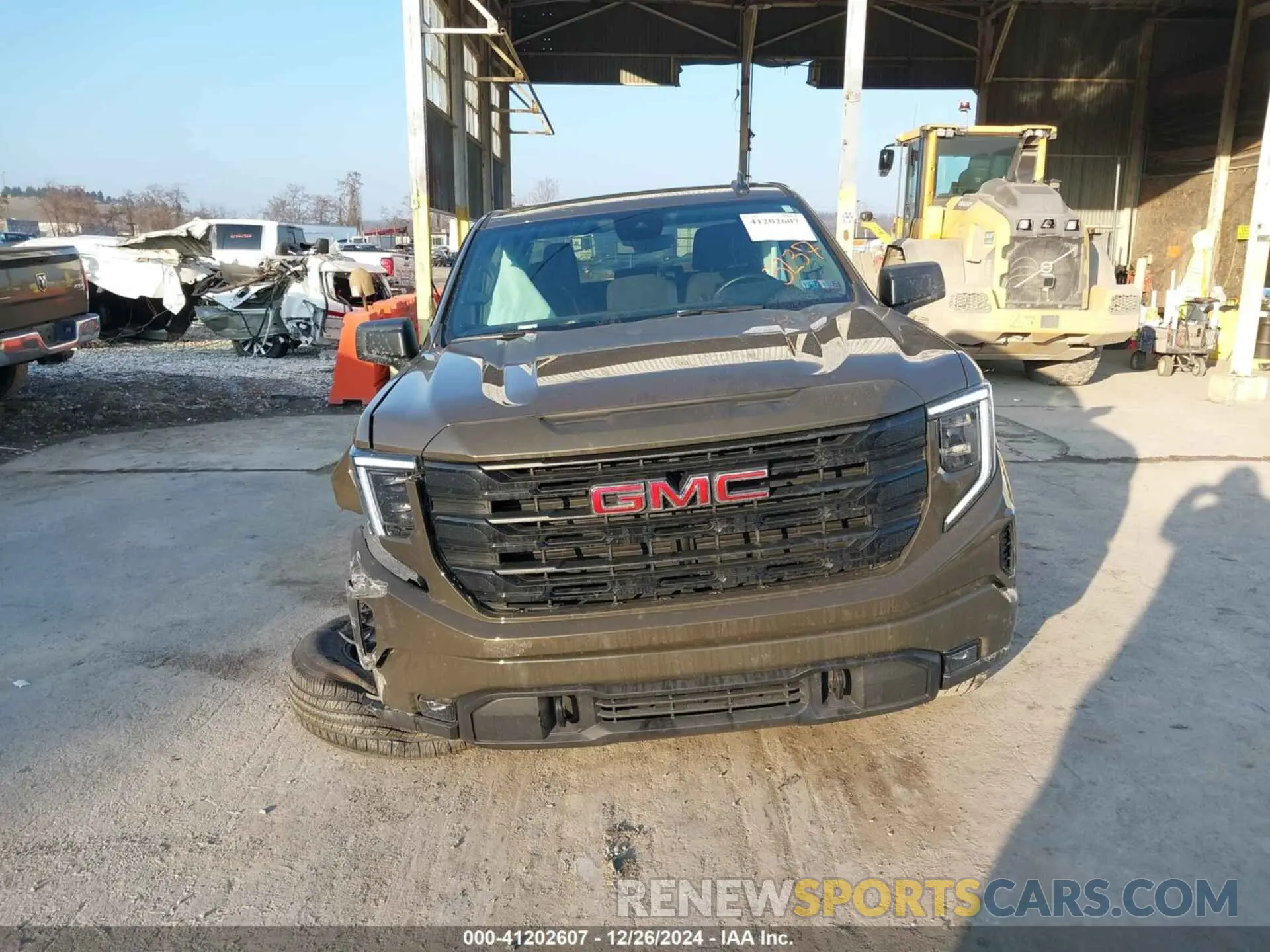 12 fotografías del automóvil dañado 1GTPUCEK5RZ223237 GMC SIERRA 1500 2024