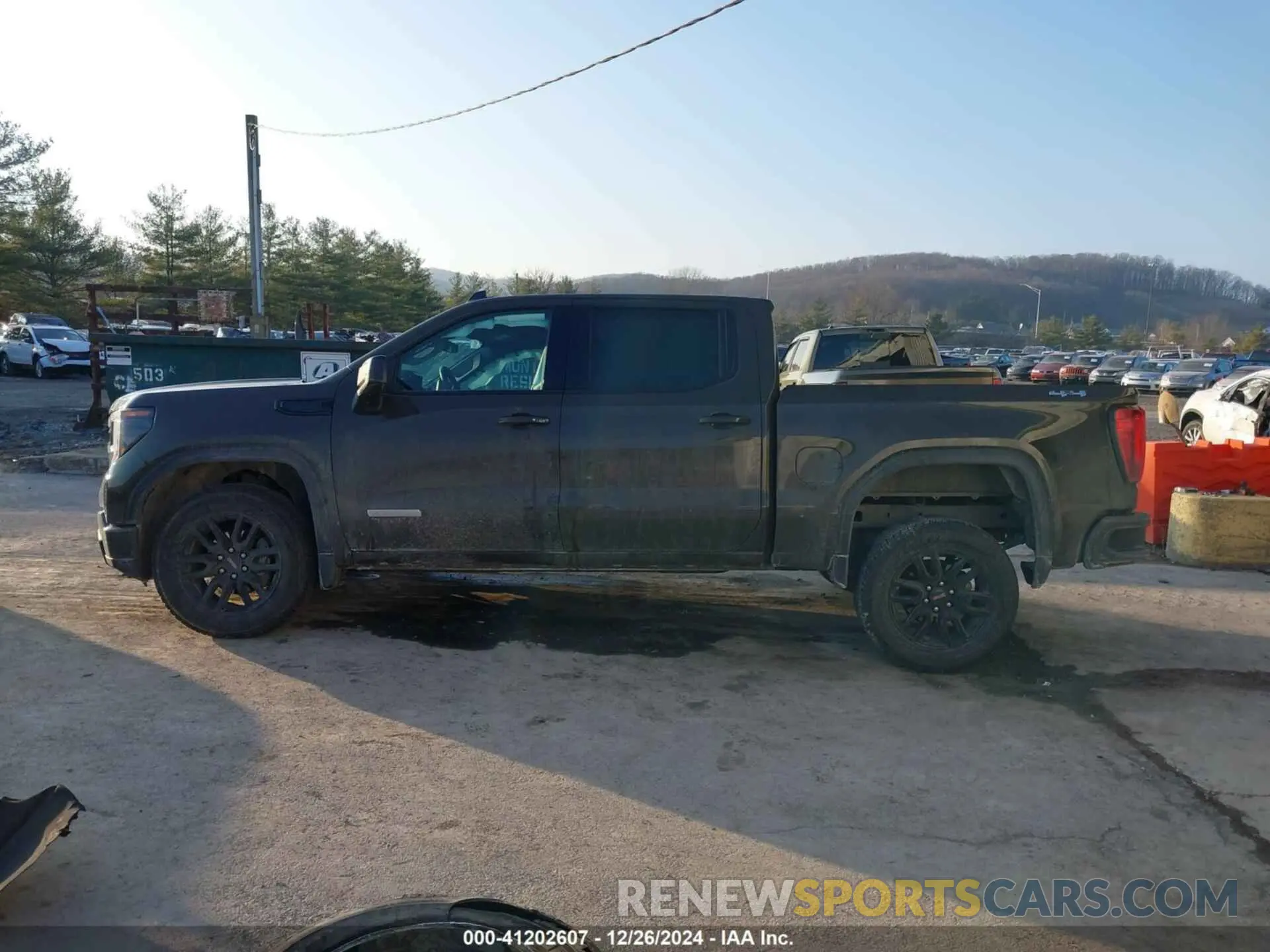 14 fotografías del automóvil dañado 1GTPUCEK5RZ223237 GMC SIERRA 1500 2024