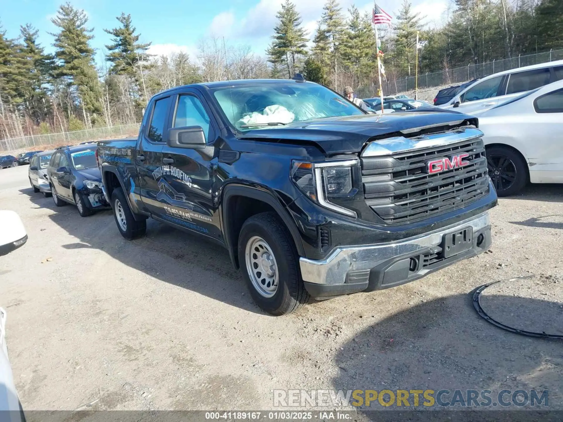 1 fotografías del automóvil dañado 1GTRUAEK3RZ270442 GMC SIERRA 1500 2024
