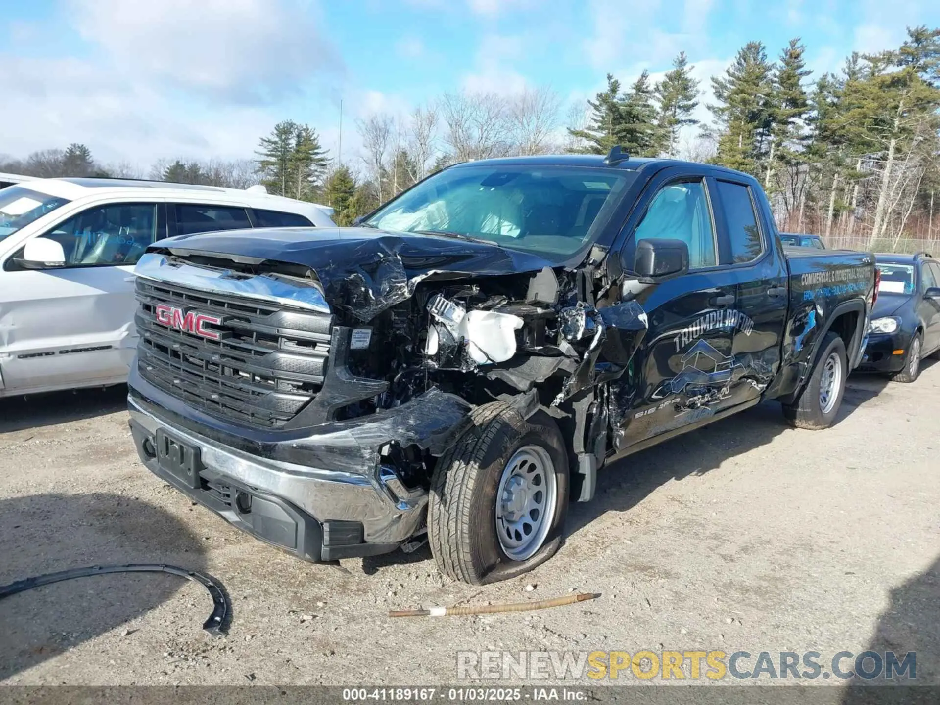 6 fotografías del automóvil dañado 1GTRUAEK3RZ270442 GMC SIERRA 1500 2024