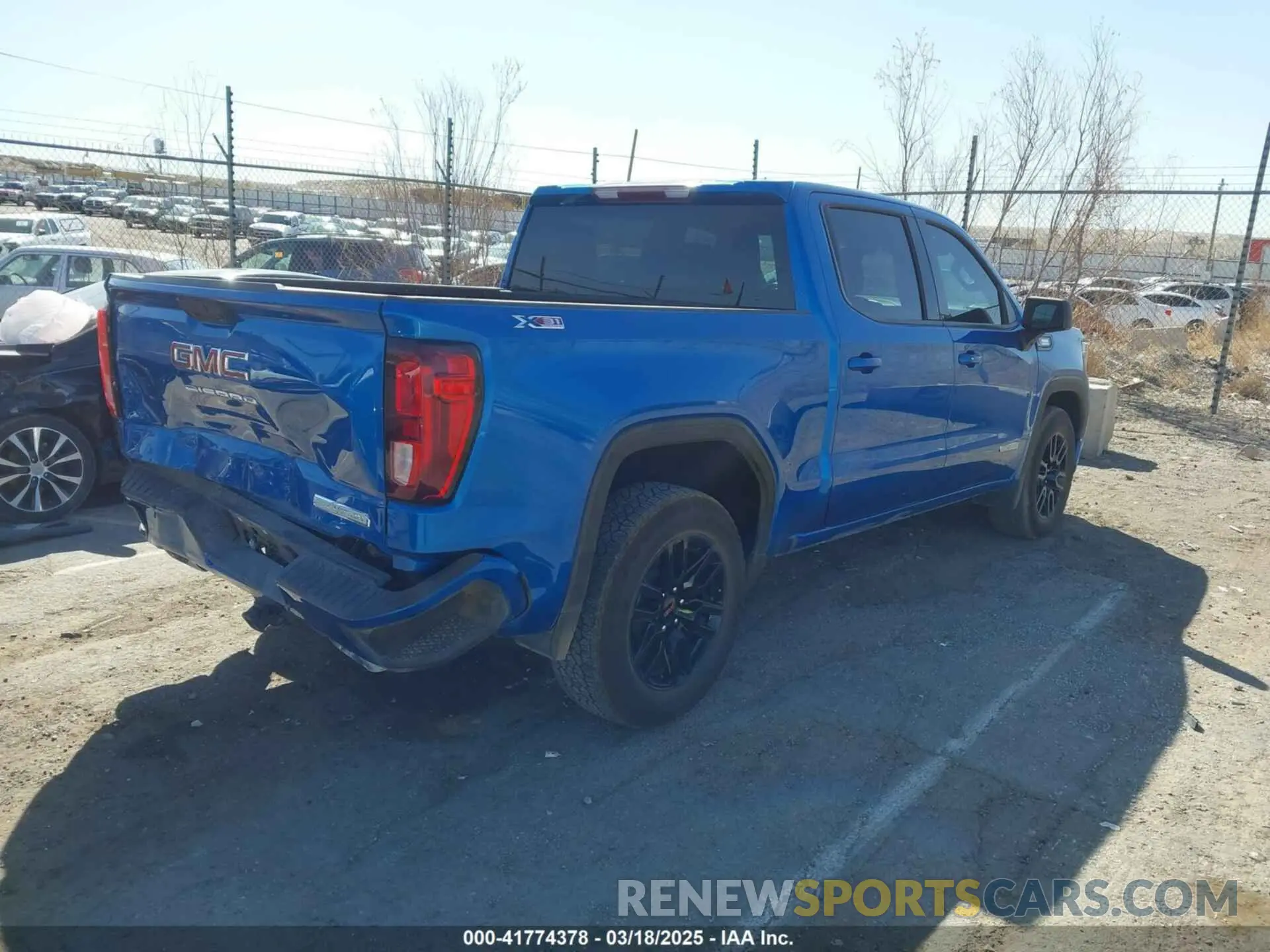 4 fotografías del automóvil dañado 1GTUUCE80RZ203811 GMC SIERRA 1500 2024