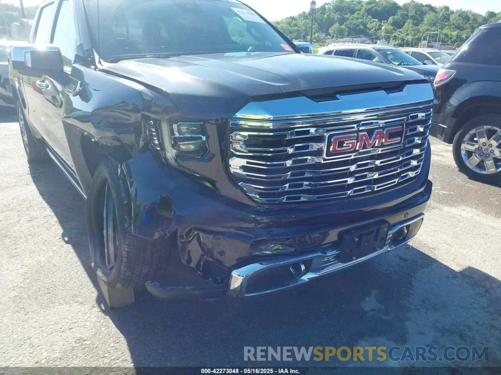 6 fotografías del automóvil dañado 1GTUUGEL3RZ370028 GMC SIERRA 1500 2024
