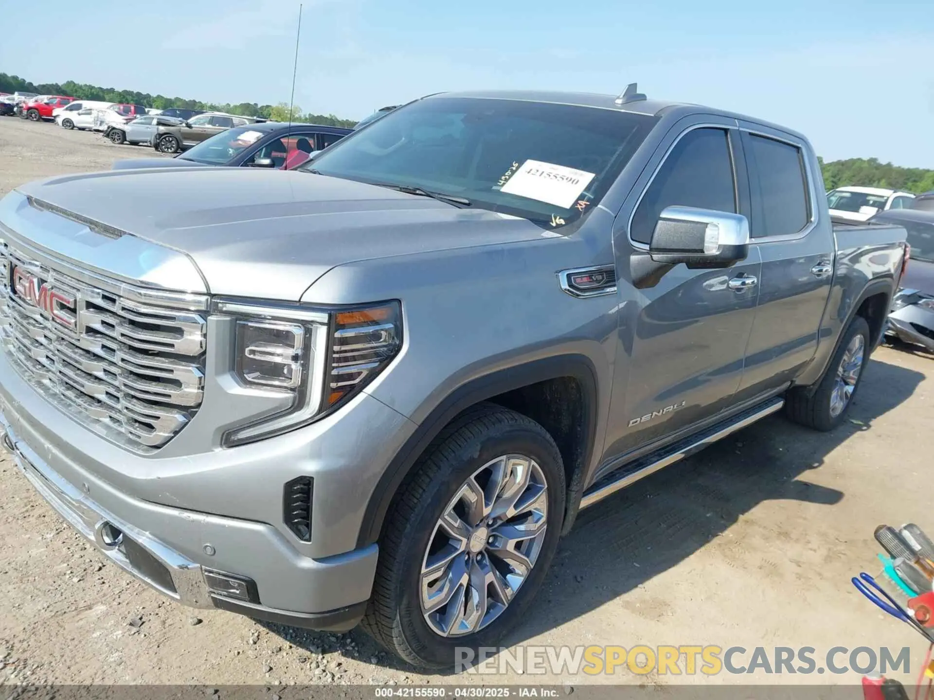 2 fotografías del automóvil dañado 1GTUUGEL5RZ176407 GMC SIERRA 1500 2024