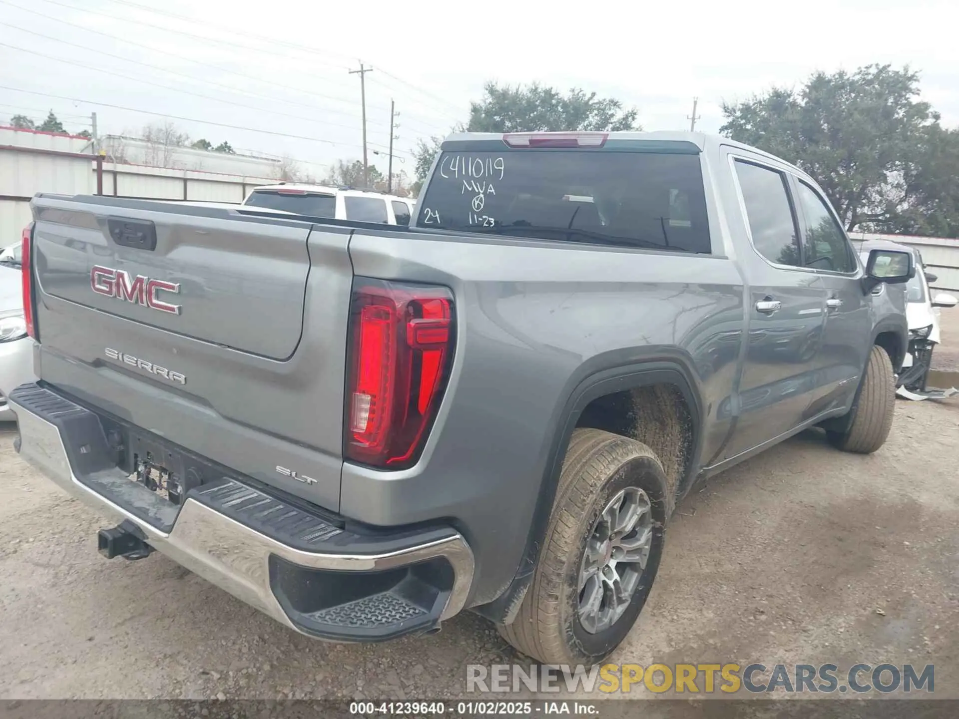 4 fotografías del automóvil dañado 3GTPHDED9RG404515 GMC SIERRA 1500 2024