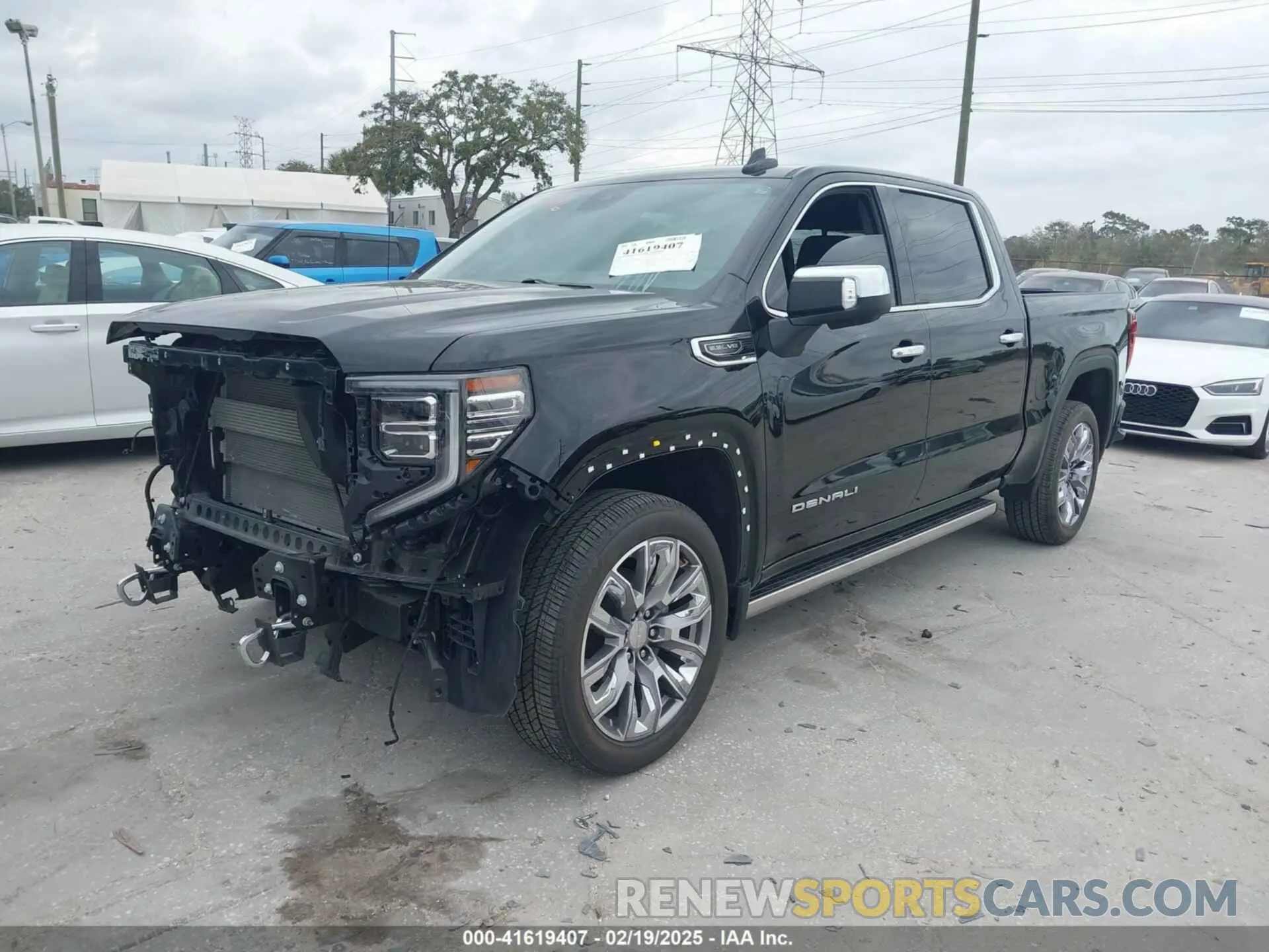 2 fotografías del automóvil dañado 3GTPHGEDXRG101129 GMC SIERRA 1500 2024