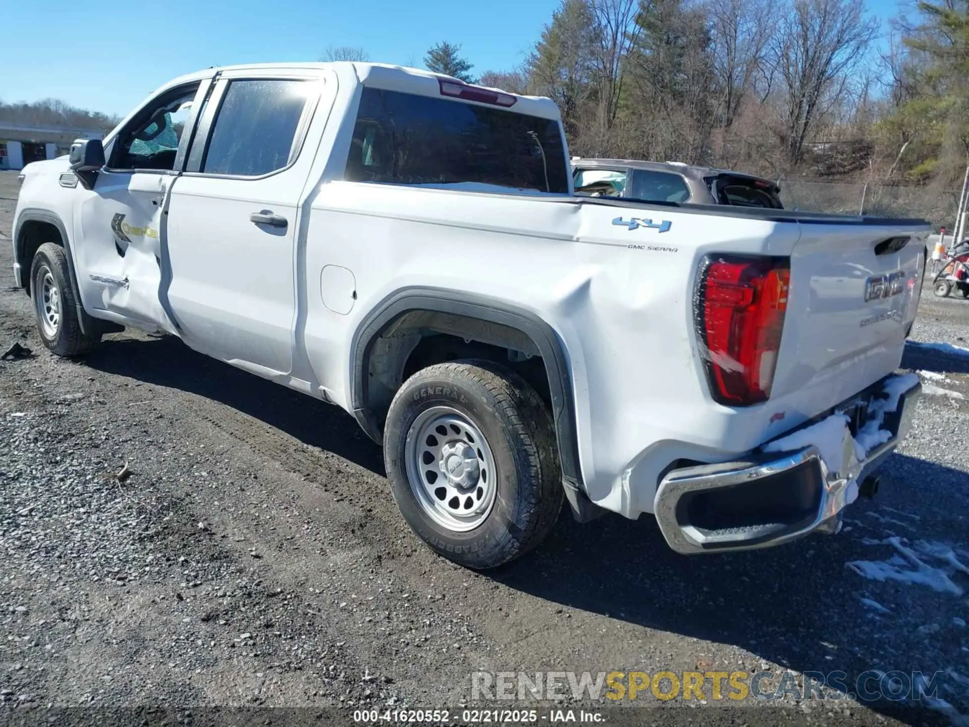 3 fotografías del automóvil dañado 3GTPUAEK0RG155837 GMC SIERRA 1500 2024