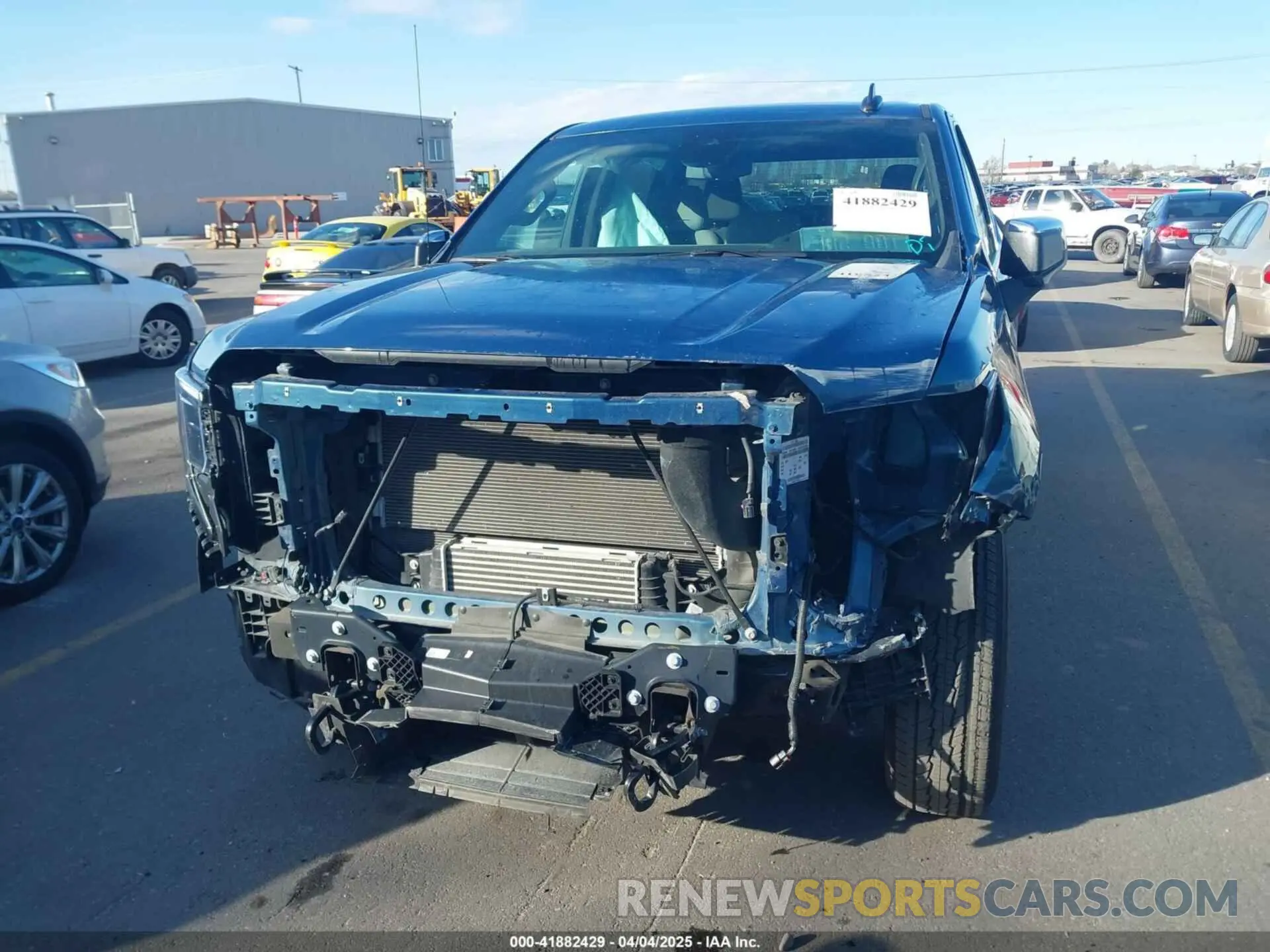 6 fotografías del automóvil dañado 3GTPUBEK2RG279419 GMC SIERRA 1500 2024