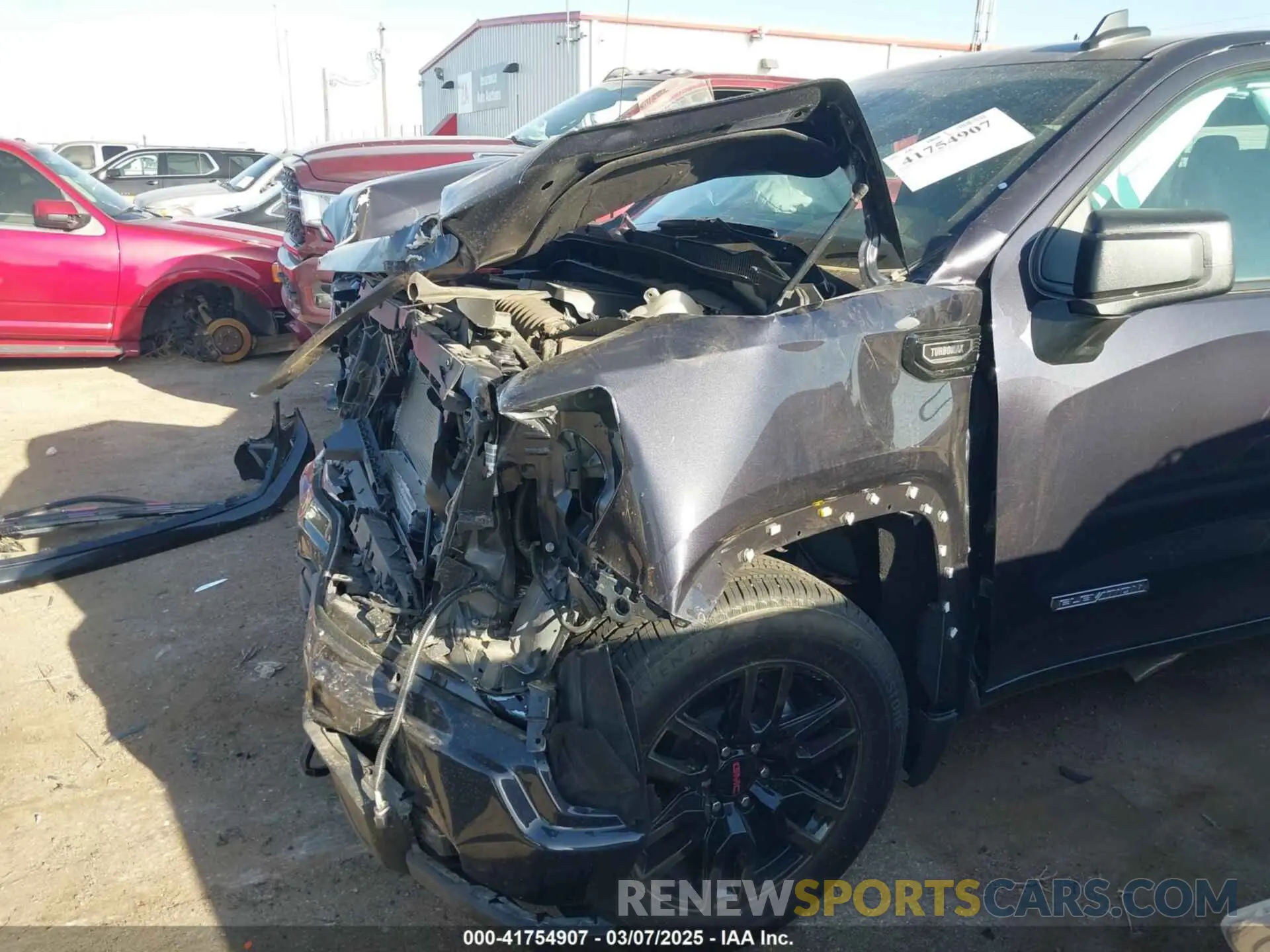6 fotografías del automóvil dañado 3GTPUCEK5RG450783 GMC SIERRA 1500 2024