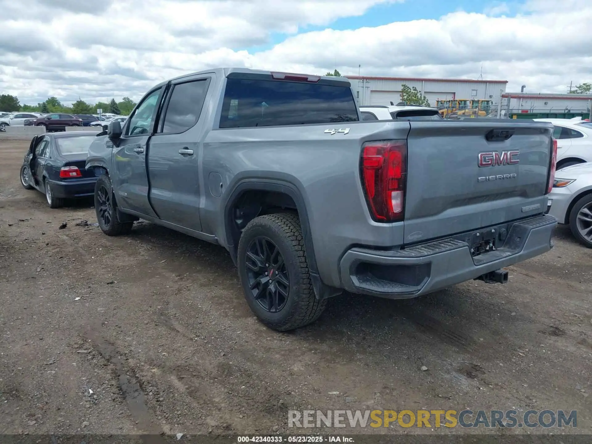 3 fotografías del automóvil dañado 3GTPUJEK1RG296707 GMC SIERRA 1500 2024