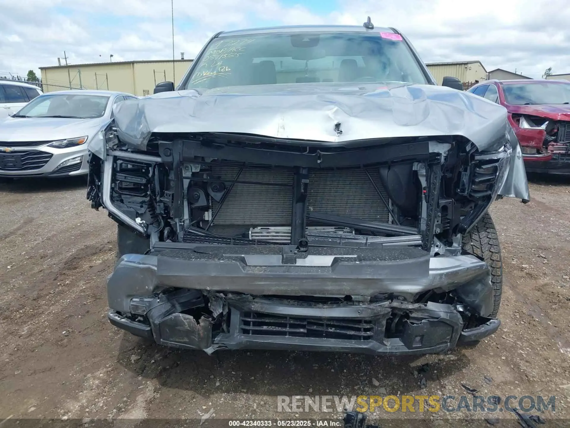 6 fotografías del automóvil dañado 3GTPUJEK1RG296707 GMC SIERRA 1500 2024
