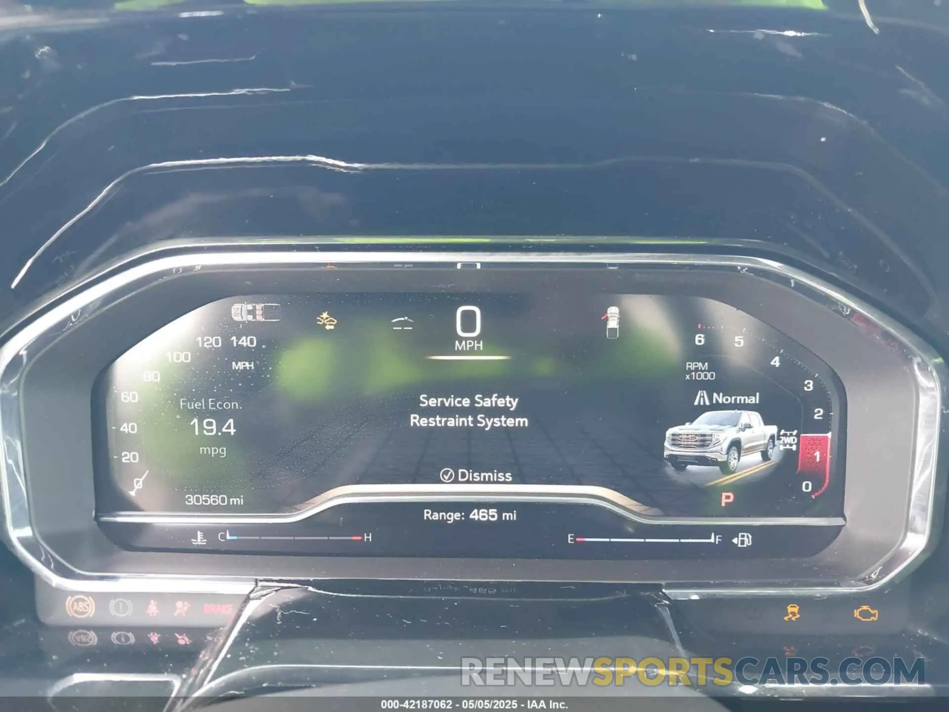 7 fotografías del automóvil dañado 3GTUUDED3RG247370 GMC SIERRA 1500 2024