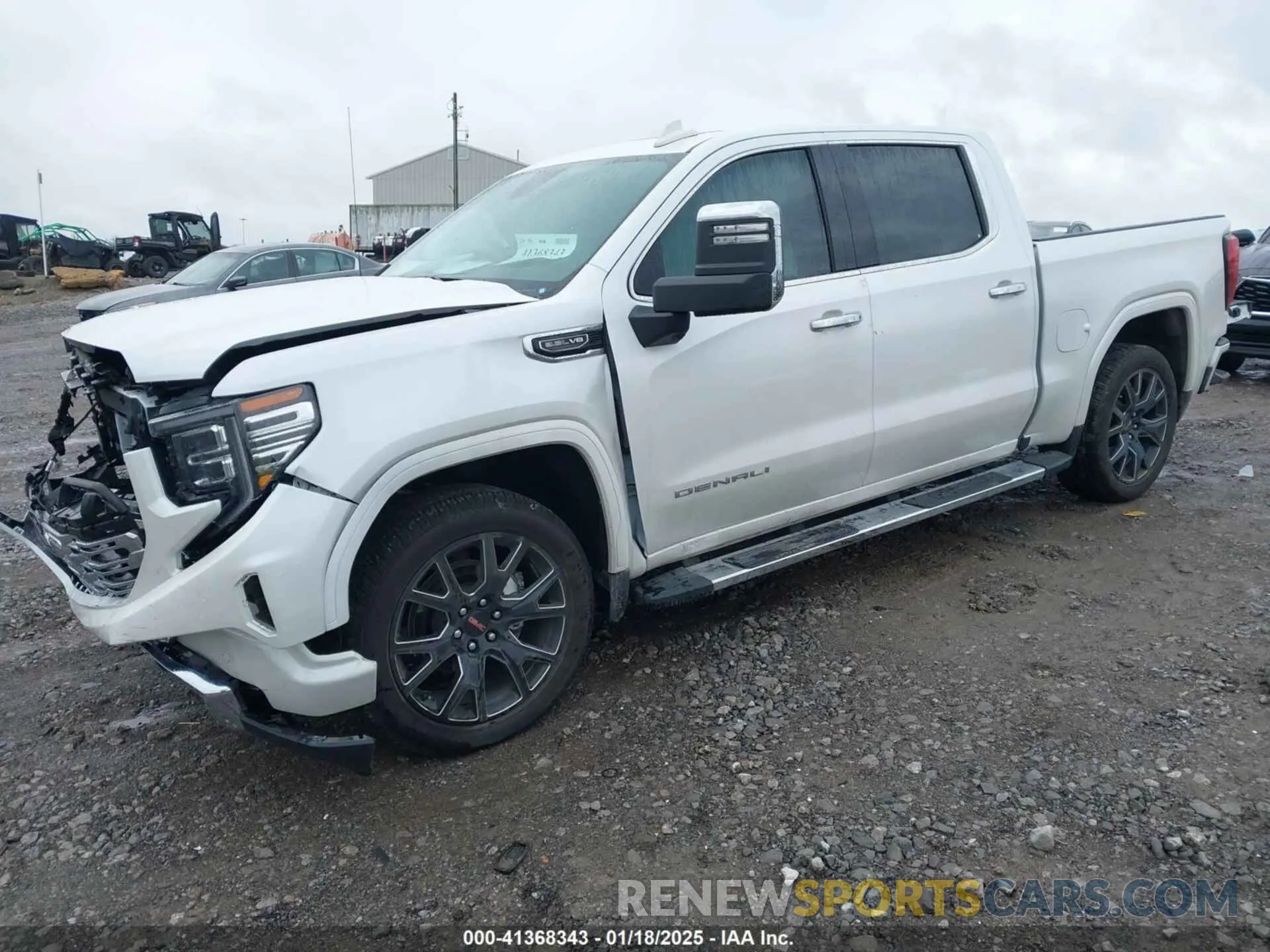 2 fotografías del automóvil dañado 3GTUUGED9RG230719 GMC SIERRA 1500 2024