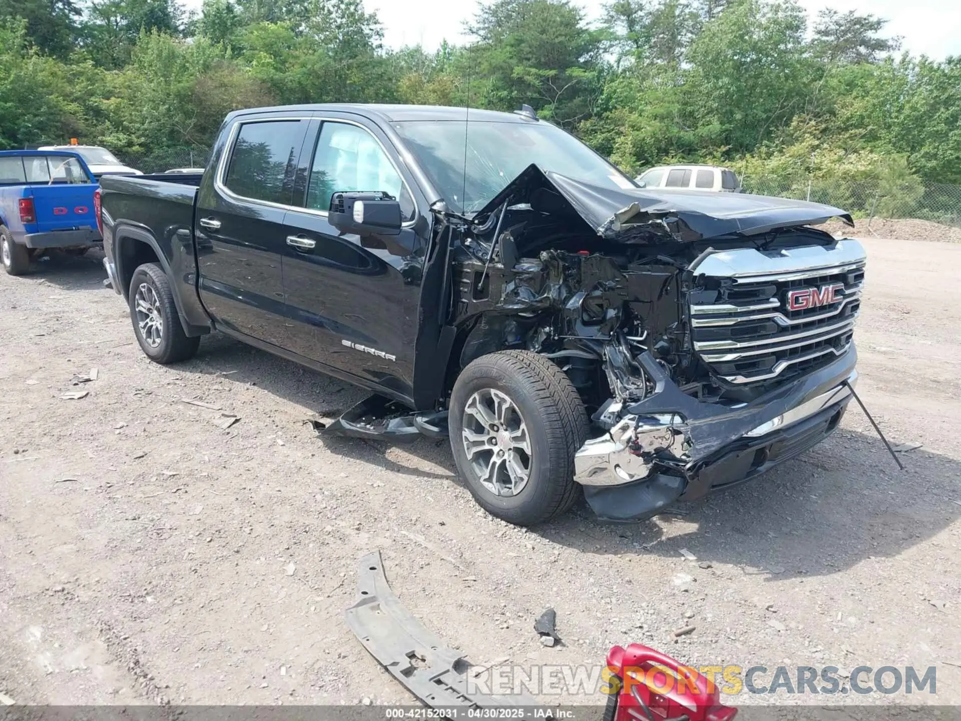 1 fotografías del automóvil dañado 1GTPHDED8SZ131752 GMC SIERRA 1500 2025