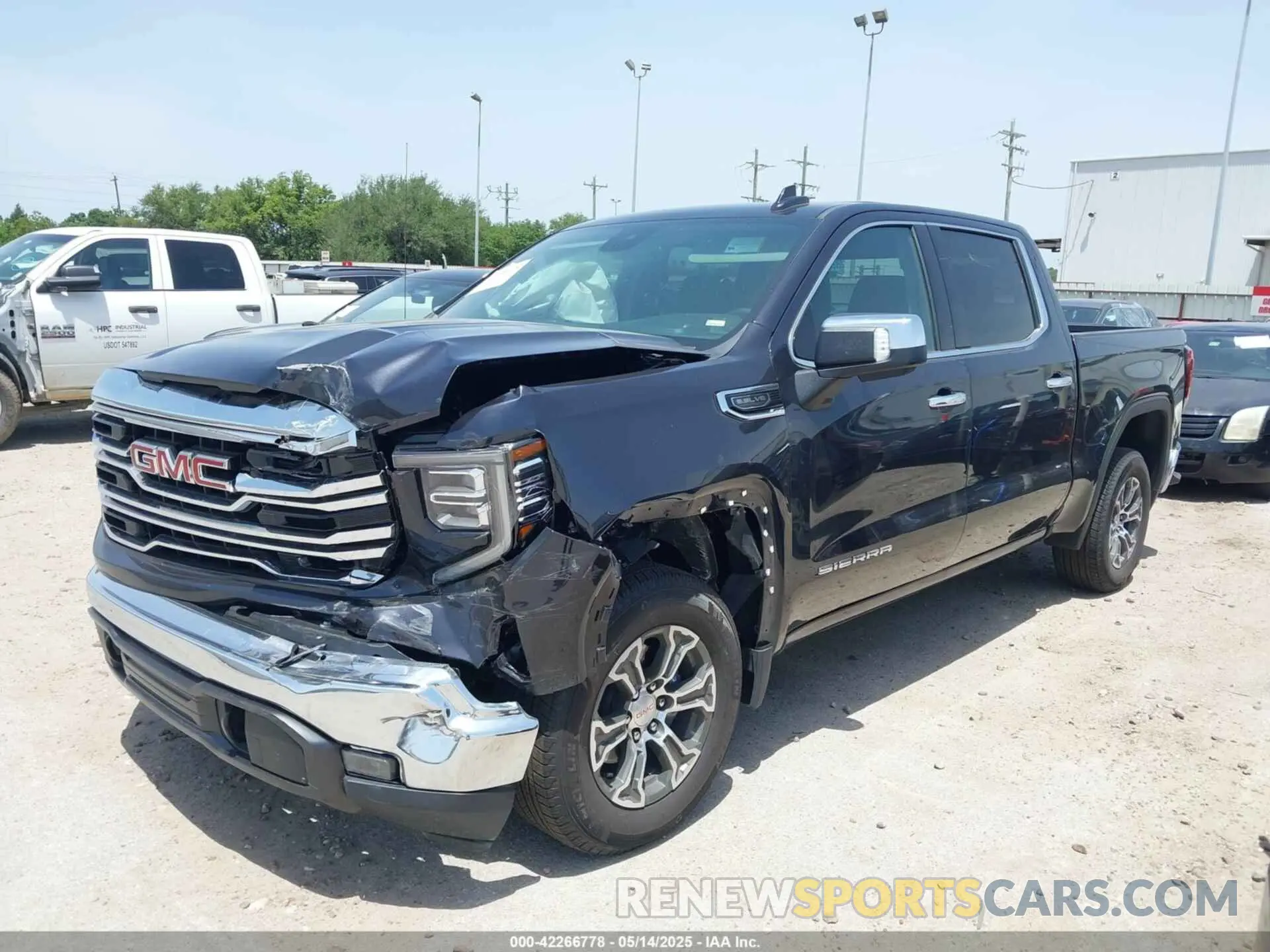2 fotografías del automóvil dañado 1GTPHDED8SZ198903 GMC SIERRA 1500 2025