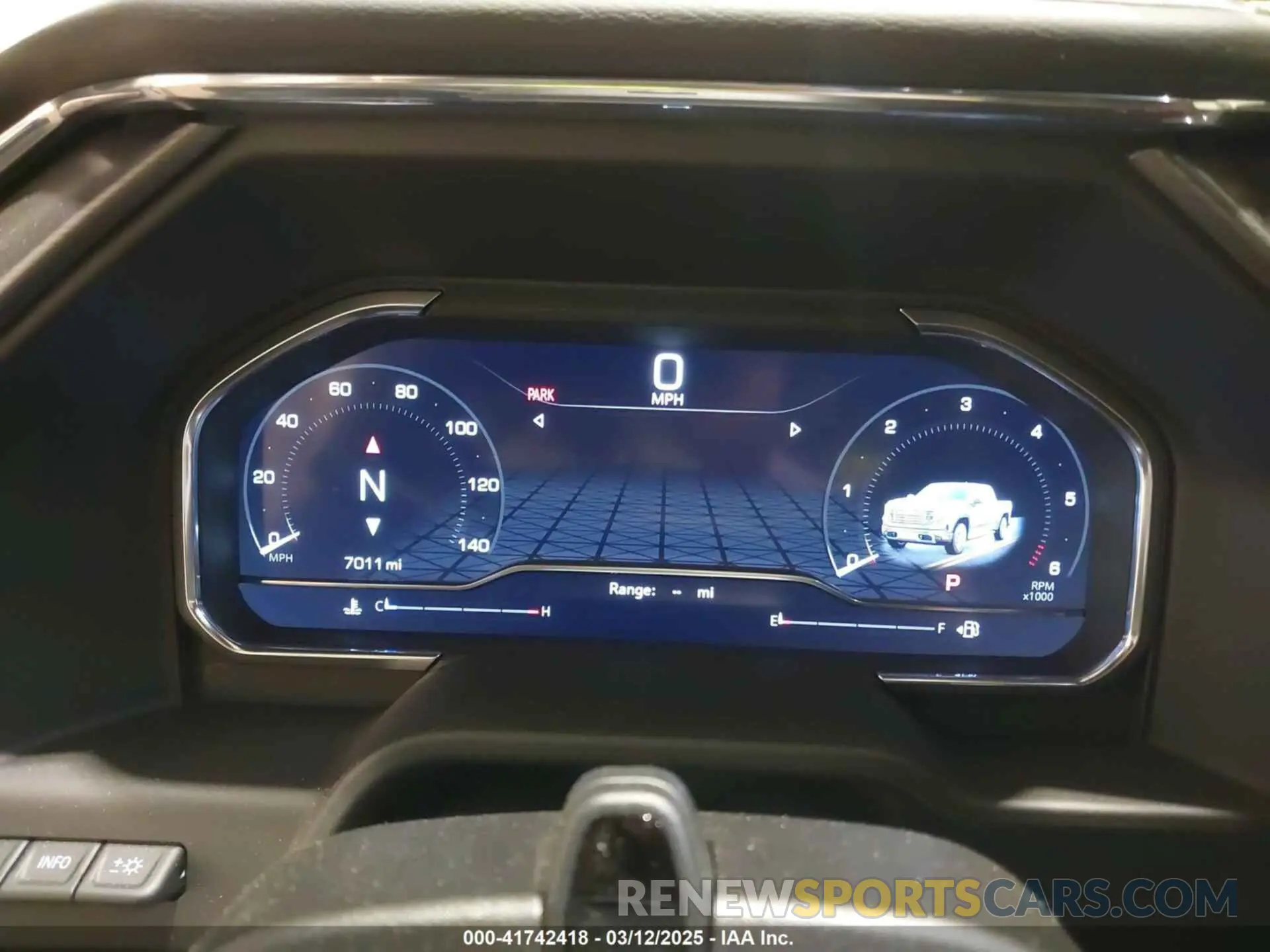 7 fotografías del automóvil dañado 1GTUUHEL8SZ124362 GMC SIERRA 1500 2025