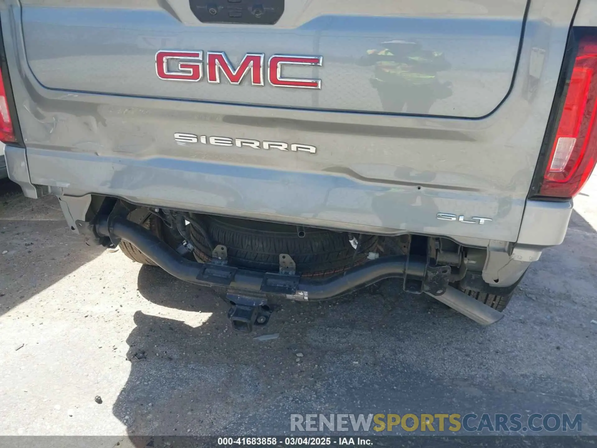 6 fotografías del automóvil dañado 3GTPHDED0SG200501 GMC SIERRA 1500 2025