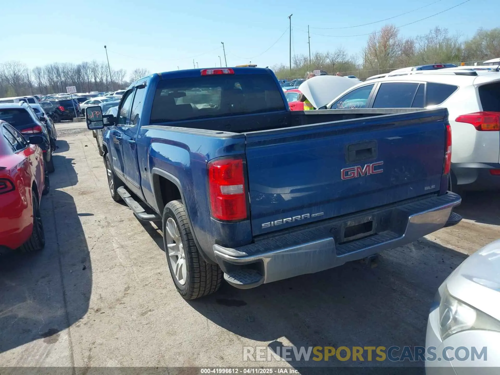 3 fotografías del automóvil dañado 2GTV2MEC5K1102900 GMC SIERRA 1500 LIMITED 2019