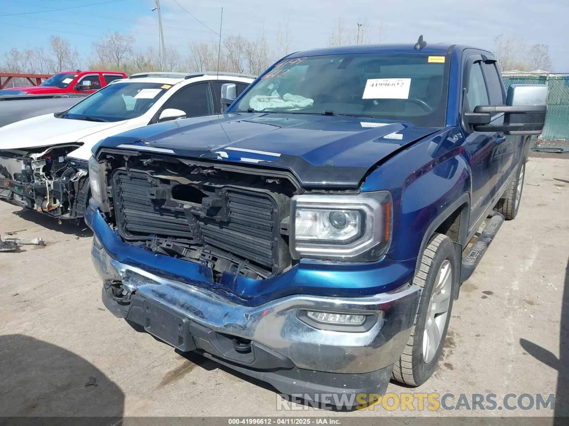 6 fotografías del automóvil dañado 2GTV2MEC5K1102900 GMC SIERRA 1500 LIMITED 2019