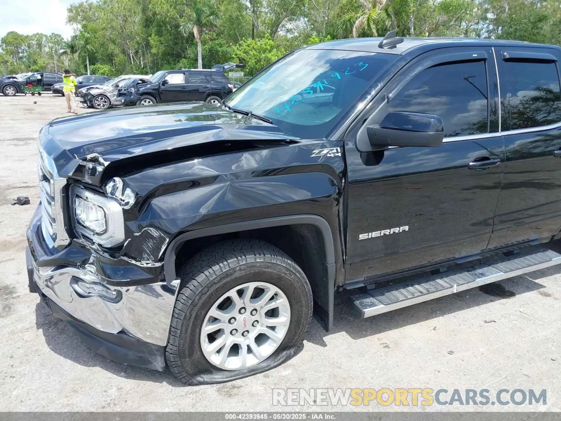 6 fotografías del automóvil dañado 2GTV2MEC8K1239457 GMC SIERRA 1500 LIMITED 2019