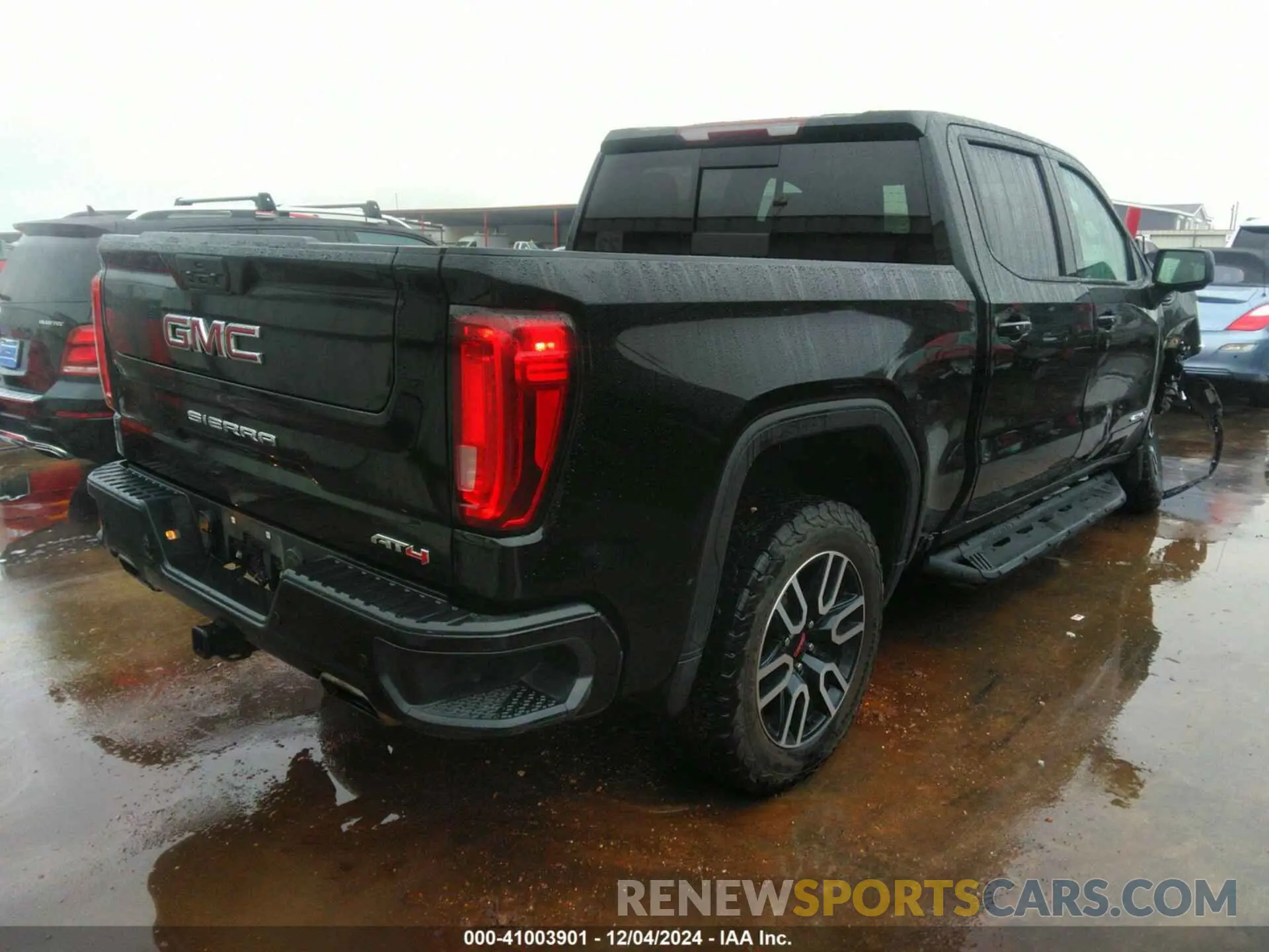 4 fotografías del automóvil dañado 1GTP9EEL7NZ129621 GMC SIERRA 1500 LIMITED 2022
