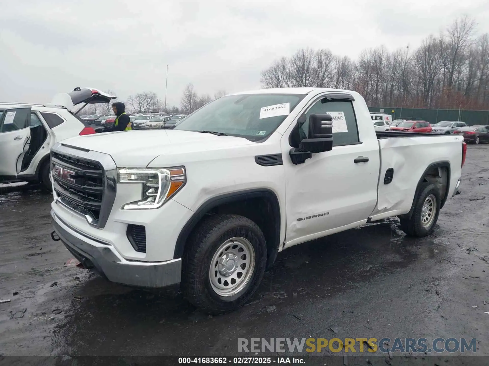 2 fotografías del automóvil dañado 3GTN9AED1NG213751 GMC SIERRA 1500 LIMITED 2022