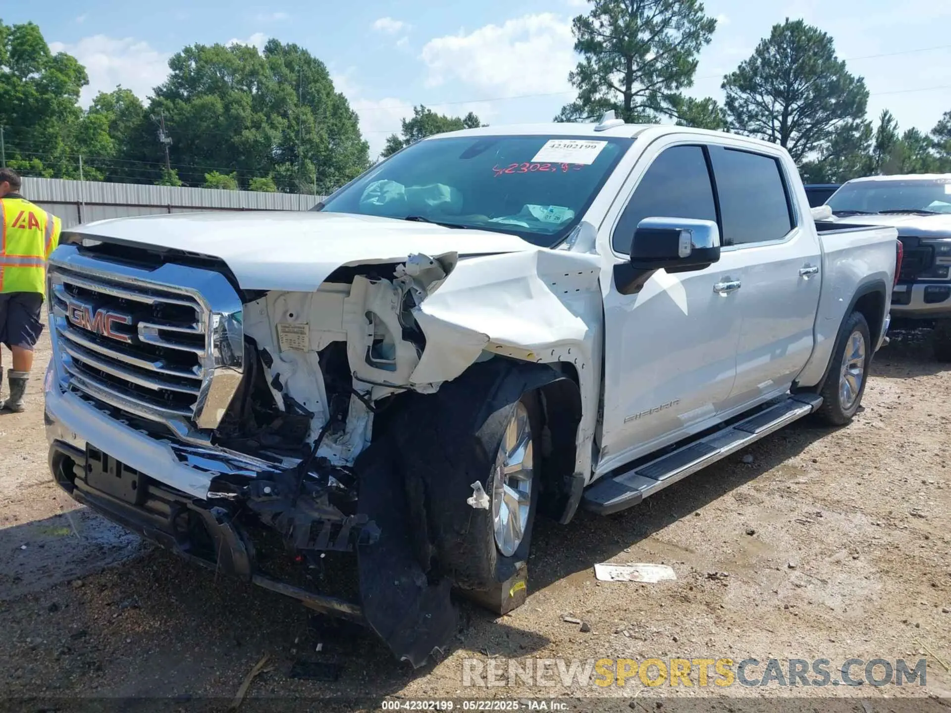 2 fotografías del automóvil dañado 3GTP8DED9NG201778 GMC SIERRA 1500 LIMITED 2022