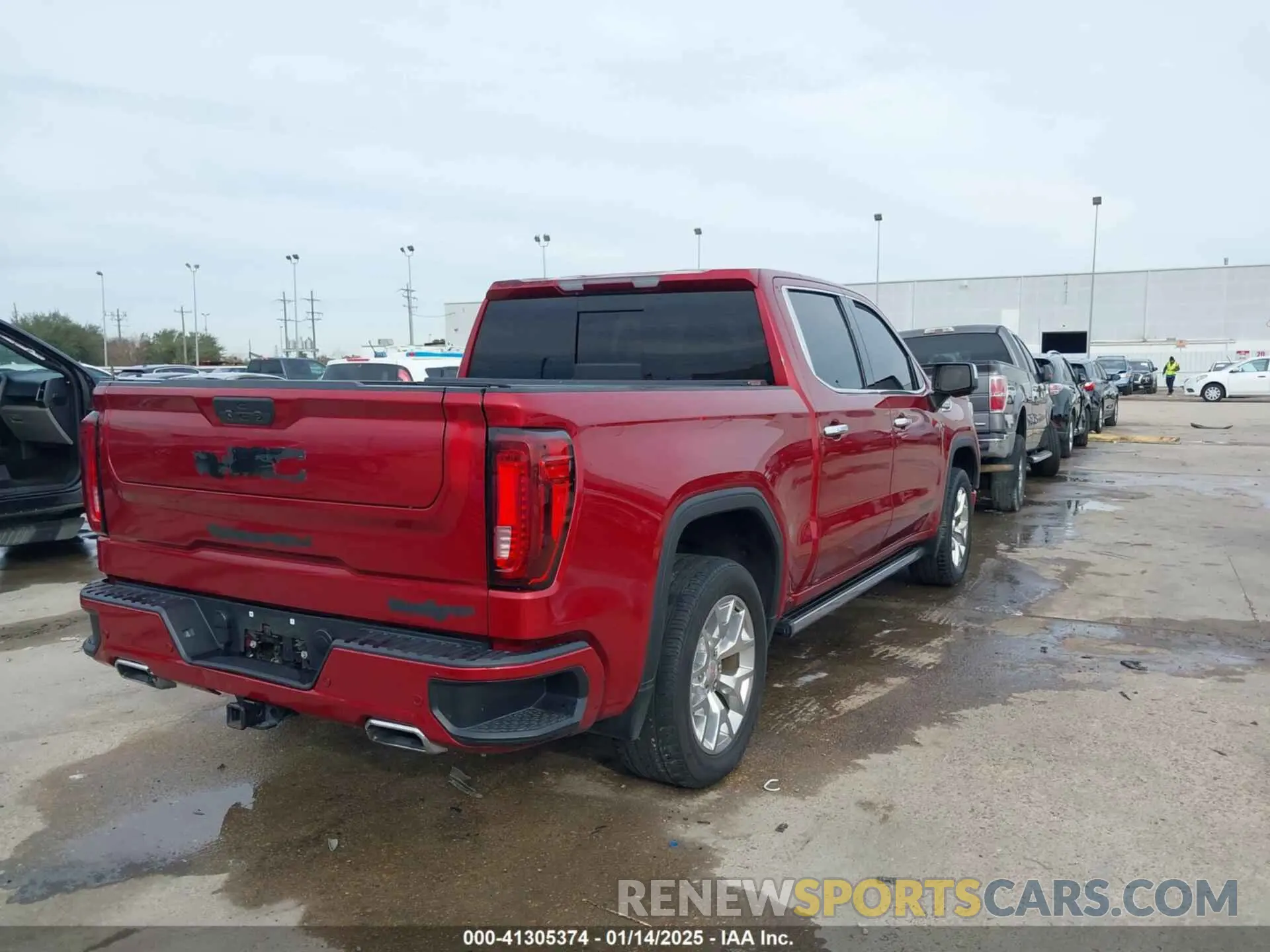 4 fotografías del automóvil dañado 3GTP8FED5NG178317 GMC SIERRA 1500 LIMITED 2022