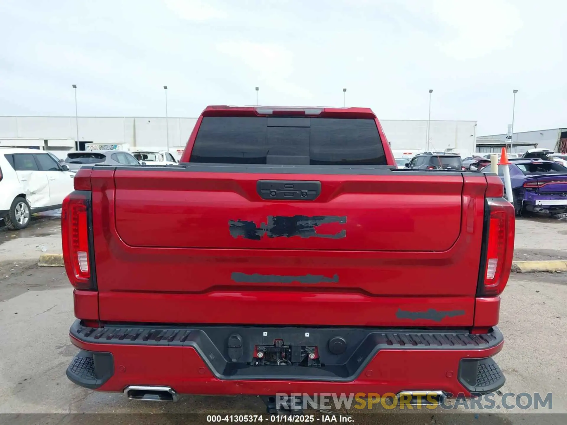 6 fotografías del automóvil dañado 3GTP8FED5NG178317 GMC SIERRA 1500 LIMITED 2022