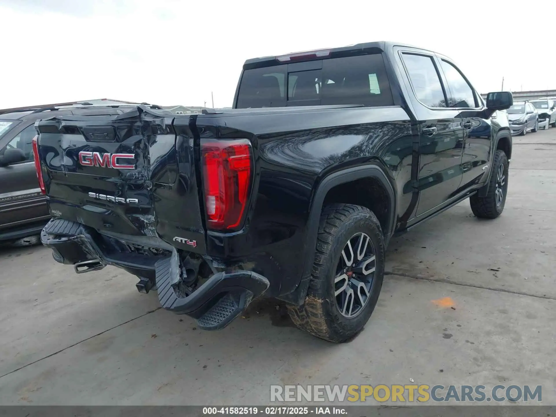 4 fotografías del automóvil dañado 3GTP9EEL4NG213122 GMC SIERRA 1500 LIMITED 2022