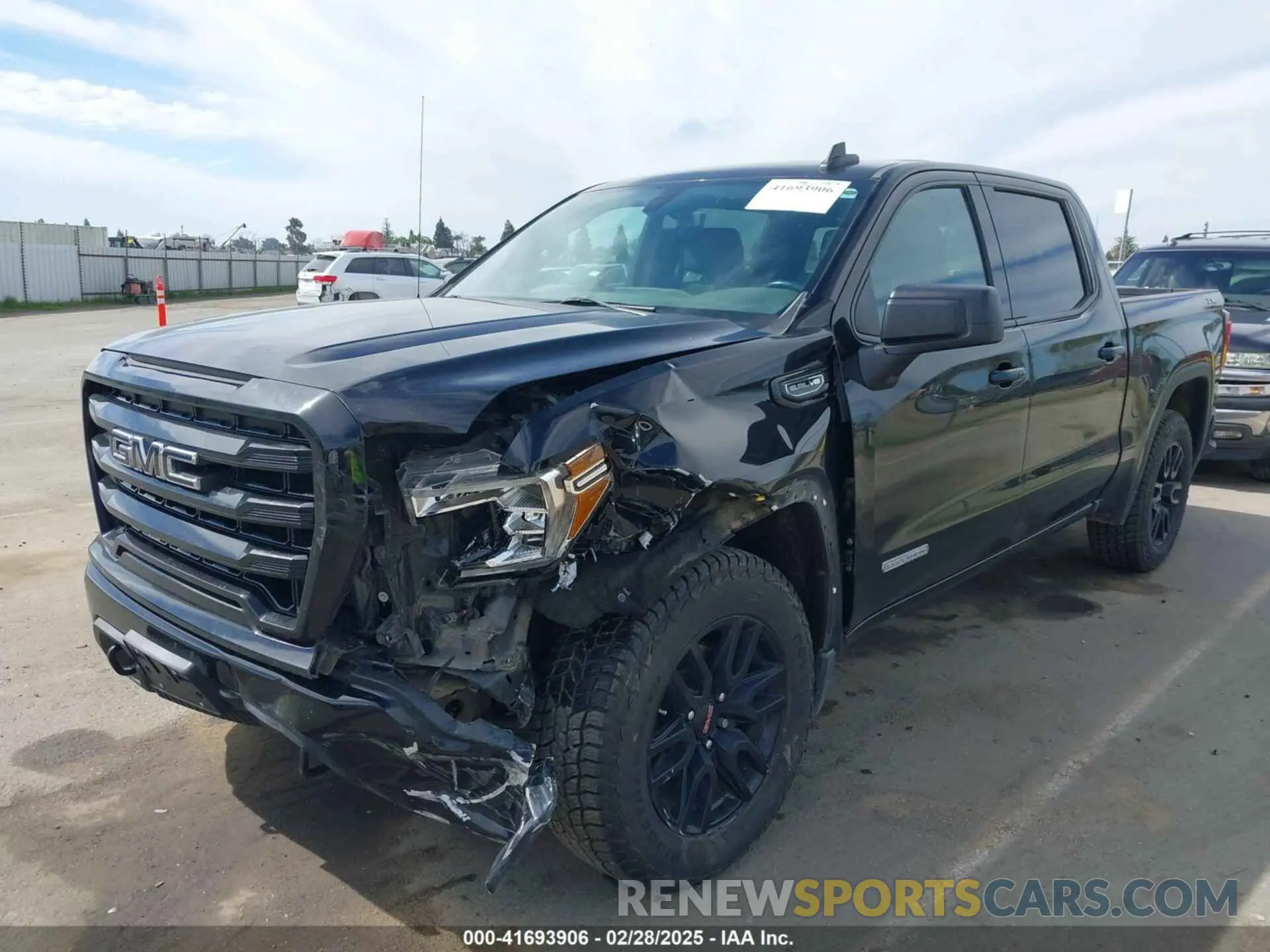 2 fotografías del automóvil dañado 3GTU9CED0NG119433 GMC SIERRA 1500 LIMITED 2022