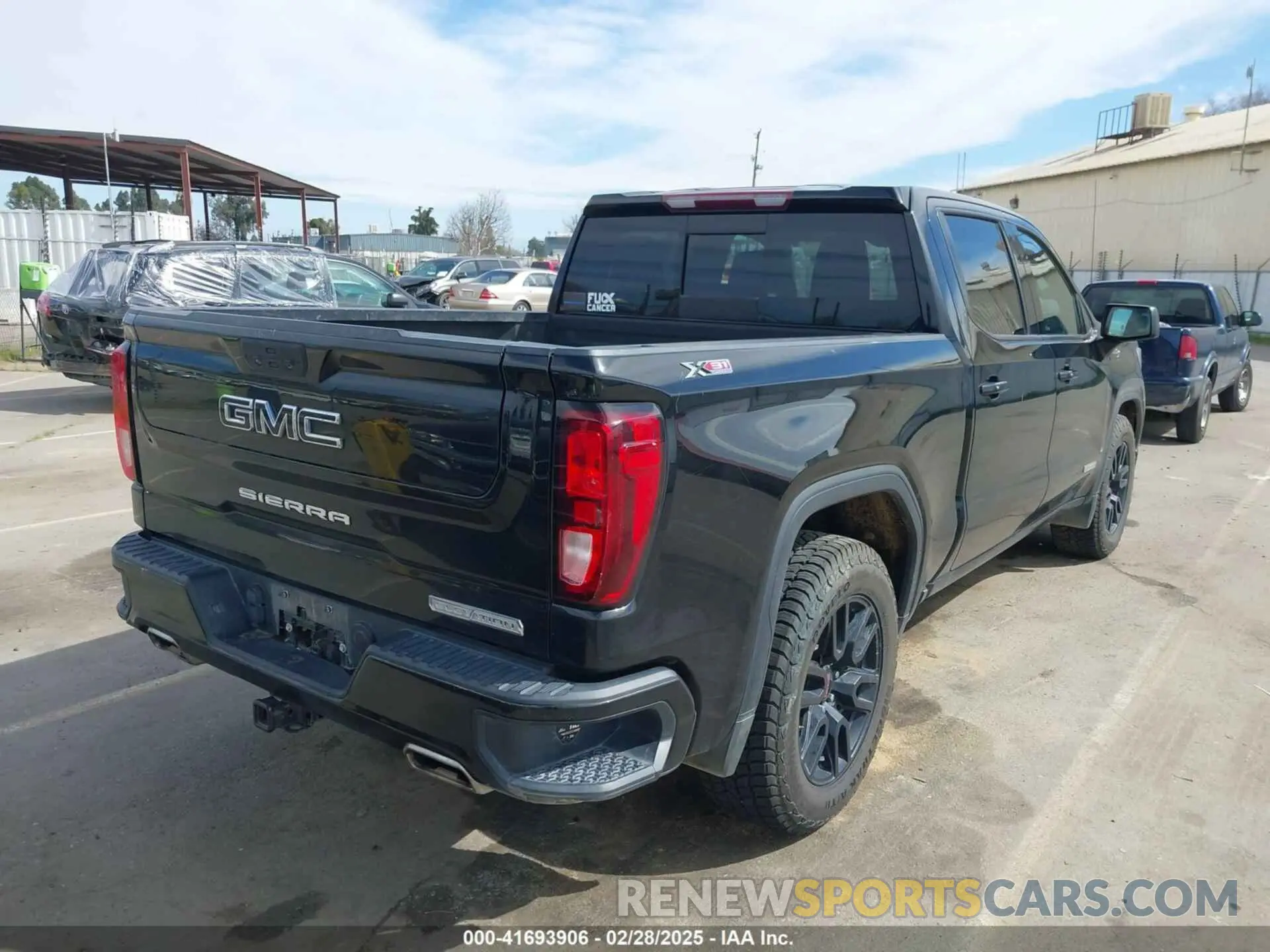 4 fotografías del automóvil dañado 3GTU9CED0NG119433 GMC SIERRA 1500 LIMITED 2022