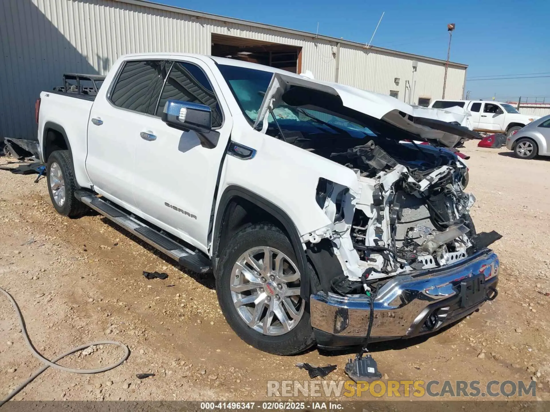 1 fotografías del automóvil dañado 3GTU9DED0NG127165 GMC SIERRA 1500 LIMITED 2022