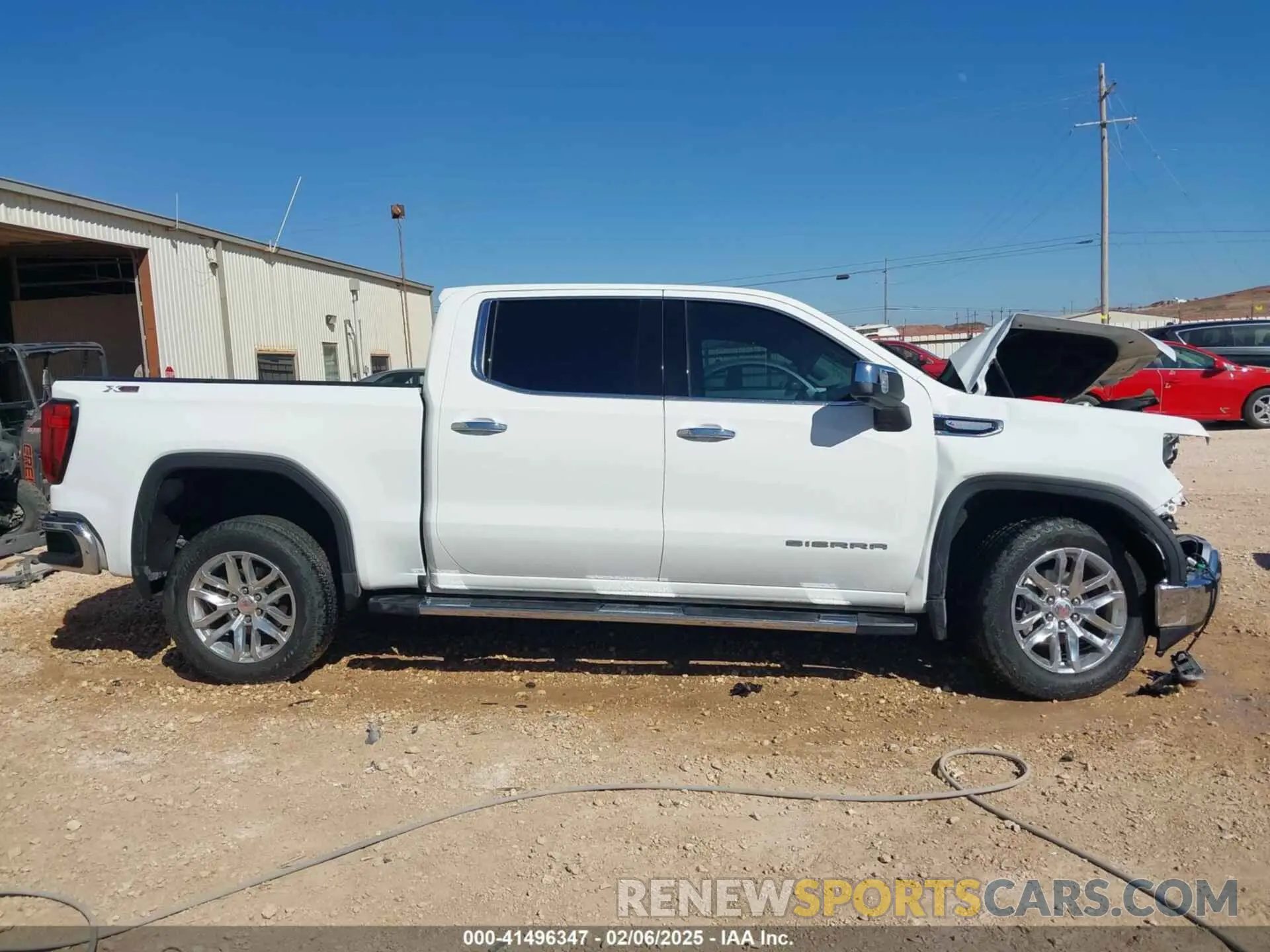 12 fotografías del automóvil dañado 3GTU9DED0NG127165 GMC SIERRA 1500 LIMITED 2022