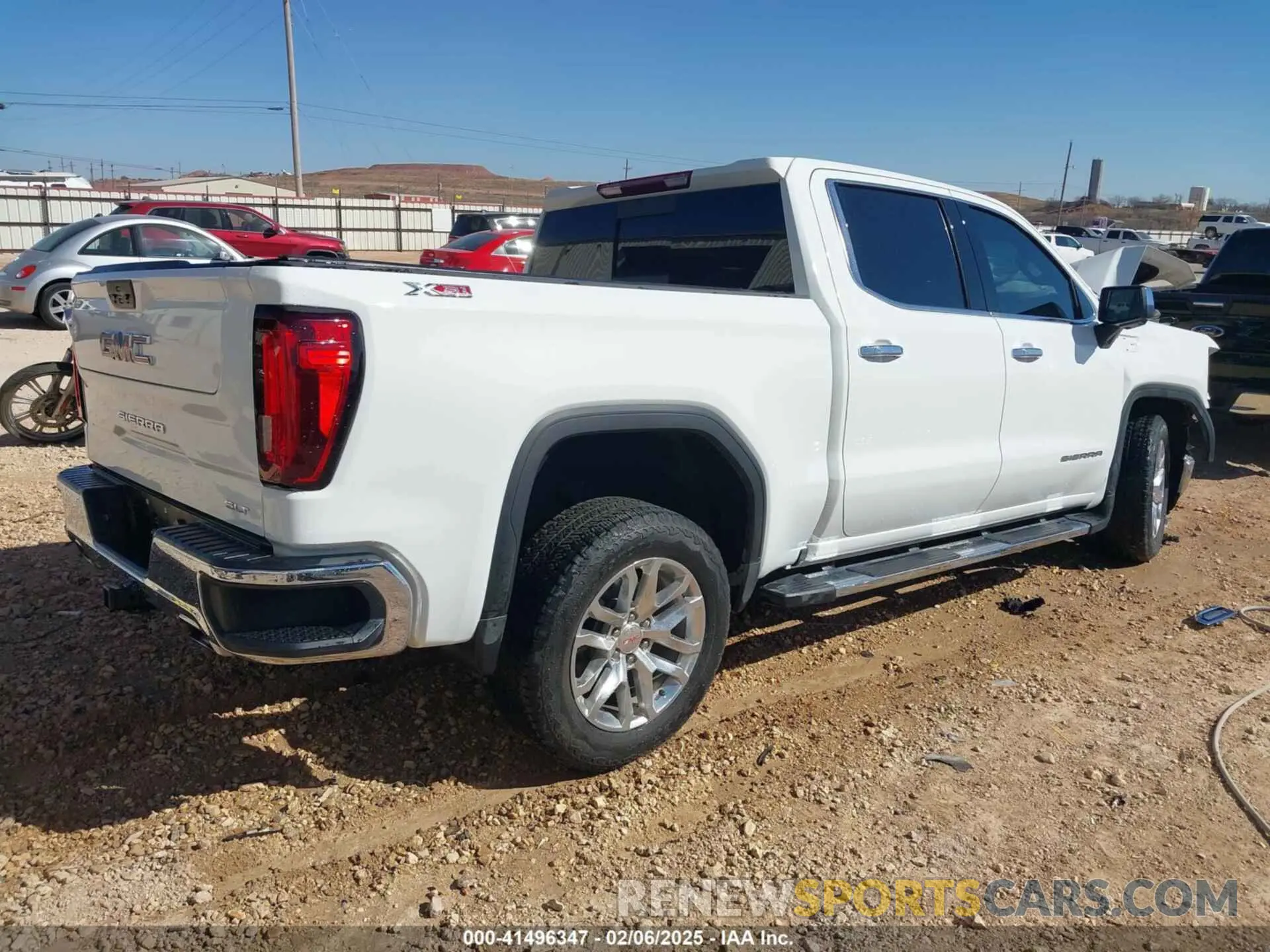 4 fotografías del automóvil dañado 3GTU9DED0NG127165 GMC SIERRA 1500 LIMITED 2022