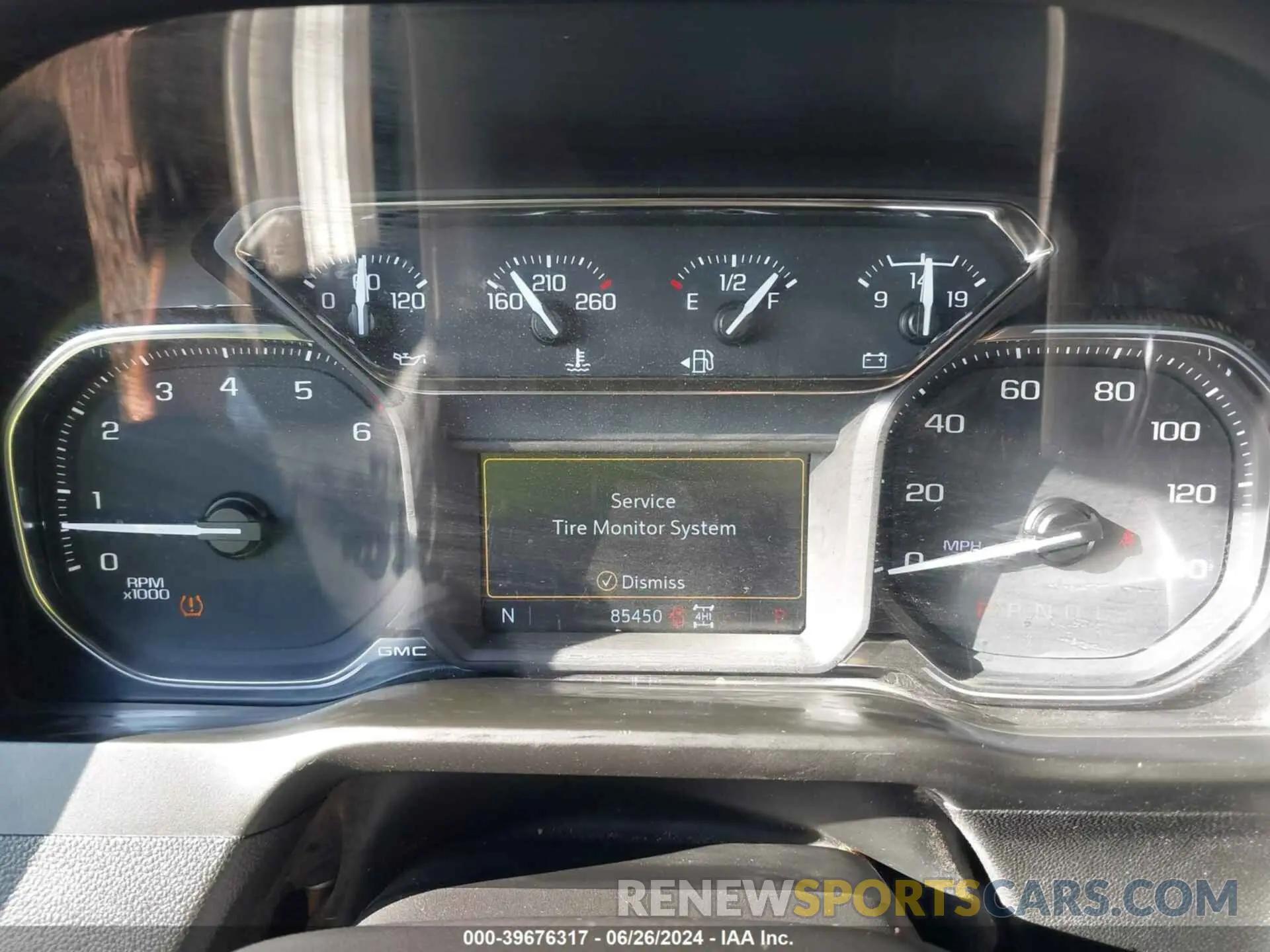 7 fotografías del automóvil dañado 3GTU9DED2NG103532 GMC SIERRA 1500 LIMITED 2022