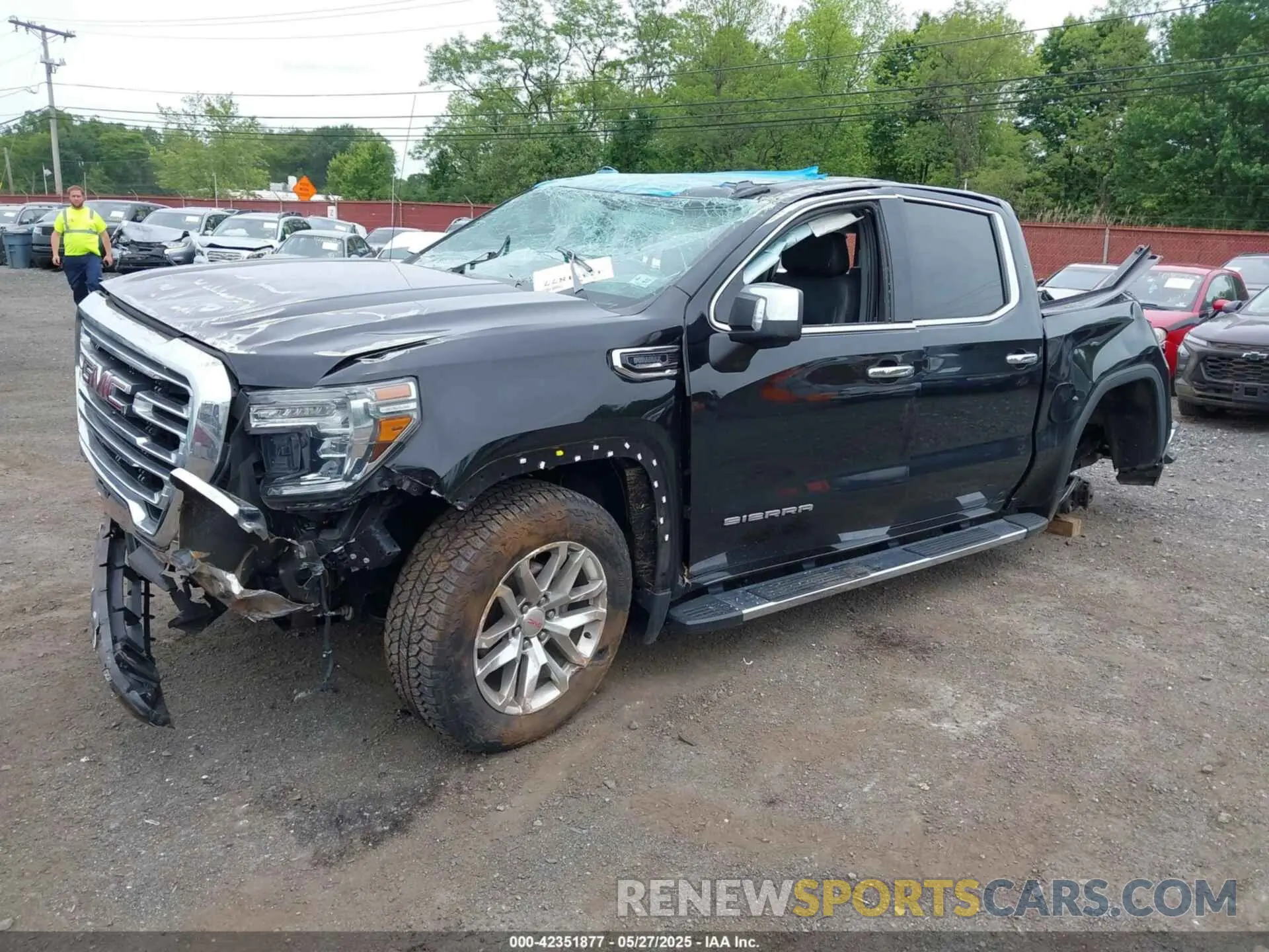 2 fotografías del automóvil dañado 3GTU9DET9NG211816 GMC SIERRA 1500 LIMITED 2022