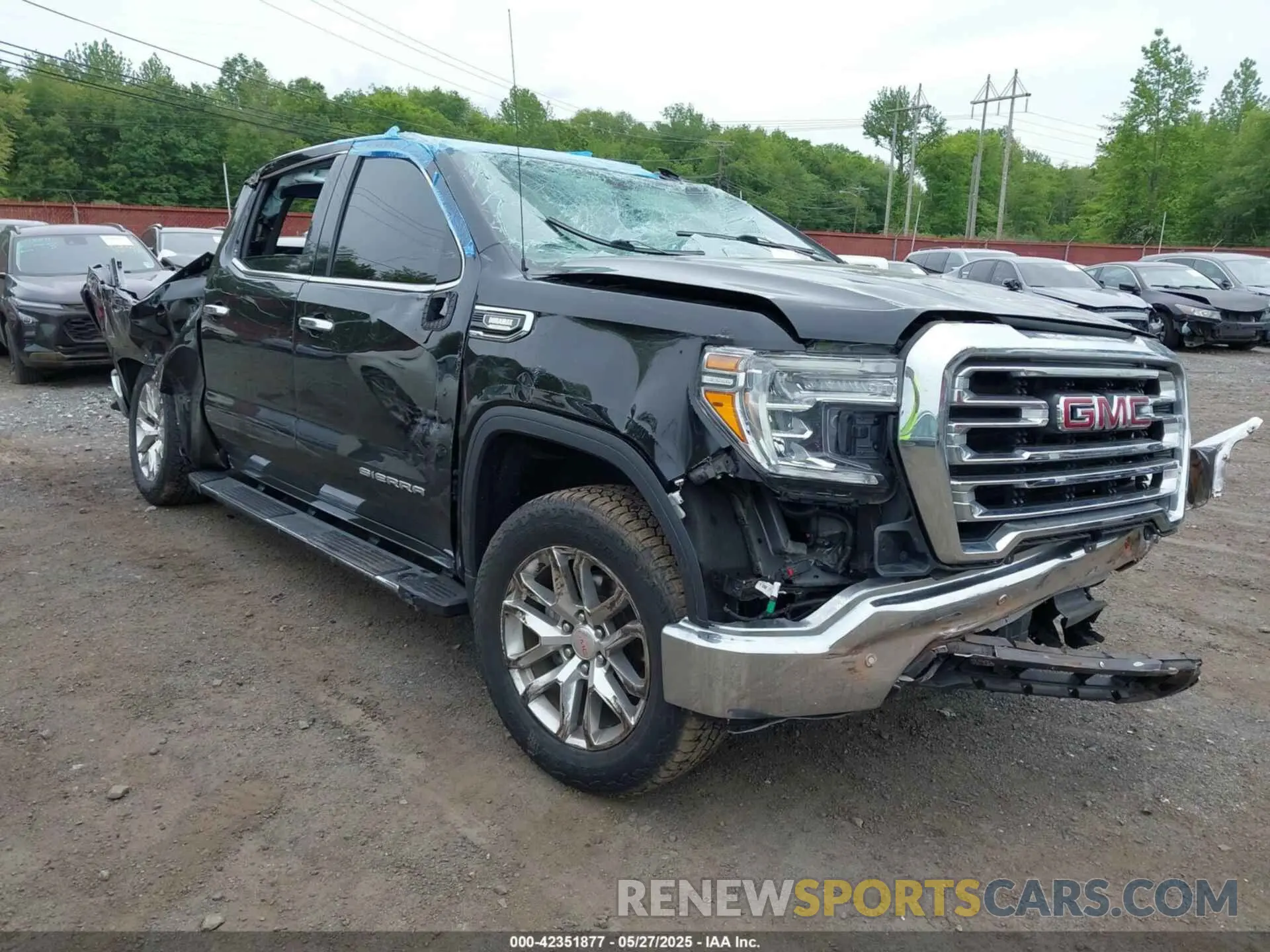 6 fotografías del automóvil dañado 3GTU9DET9NG211816 GMC SIERRA 1500 LIMITED 2022