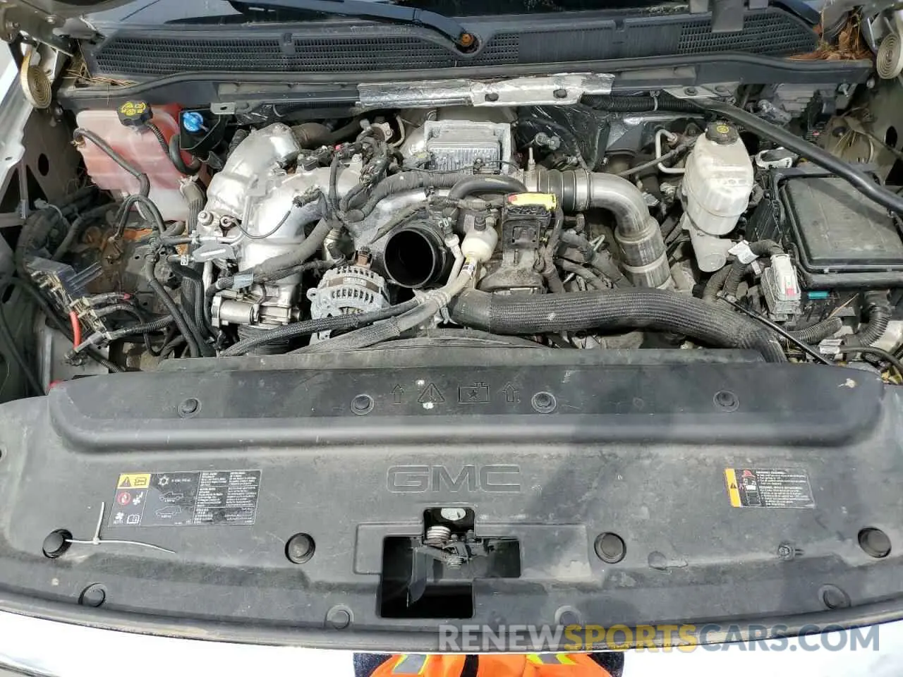 12 fotografías del automóvil dañado 1GT12REY3KF236787 GMC SIERRA 2019