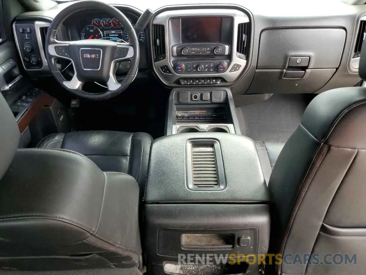8 fotografías del automóvil dañado 1GT12REY3KF236787 GMC SIERRA 2019