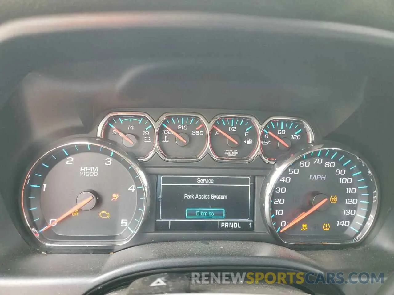 9 fotografías del automóvil dañado 1GT12REY3KF236787 GMC SIERRA 2019