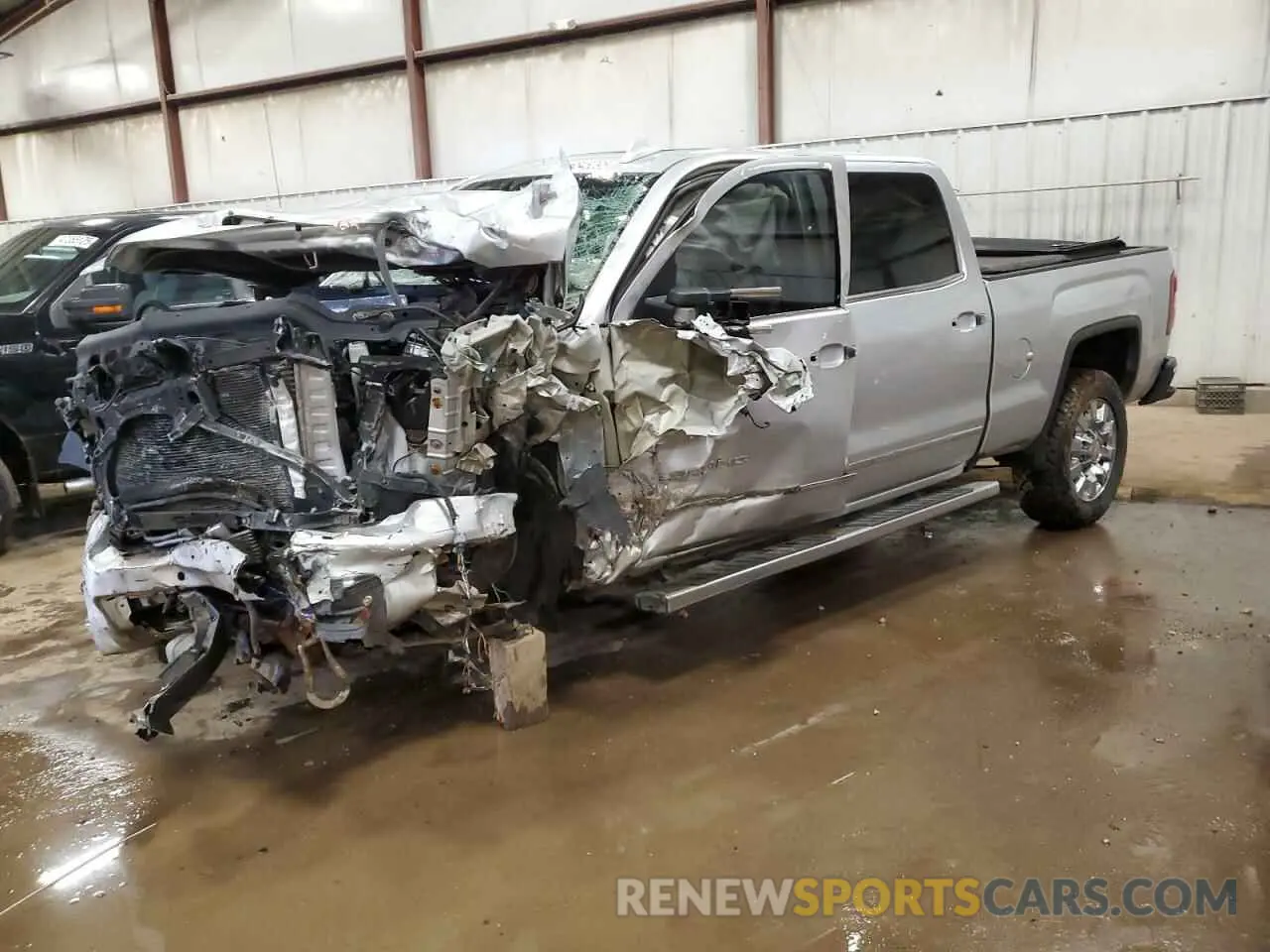 1 fotografías del automóvil dañado 1GT12SEY1KF202113 GMC SIERRA 2019