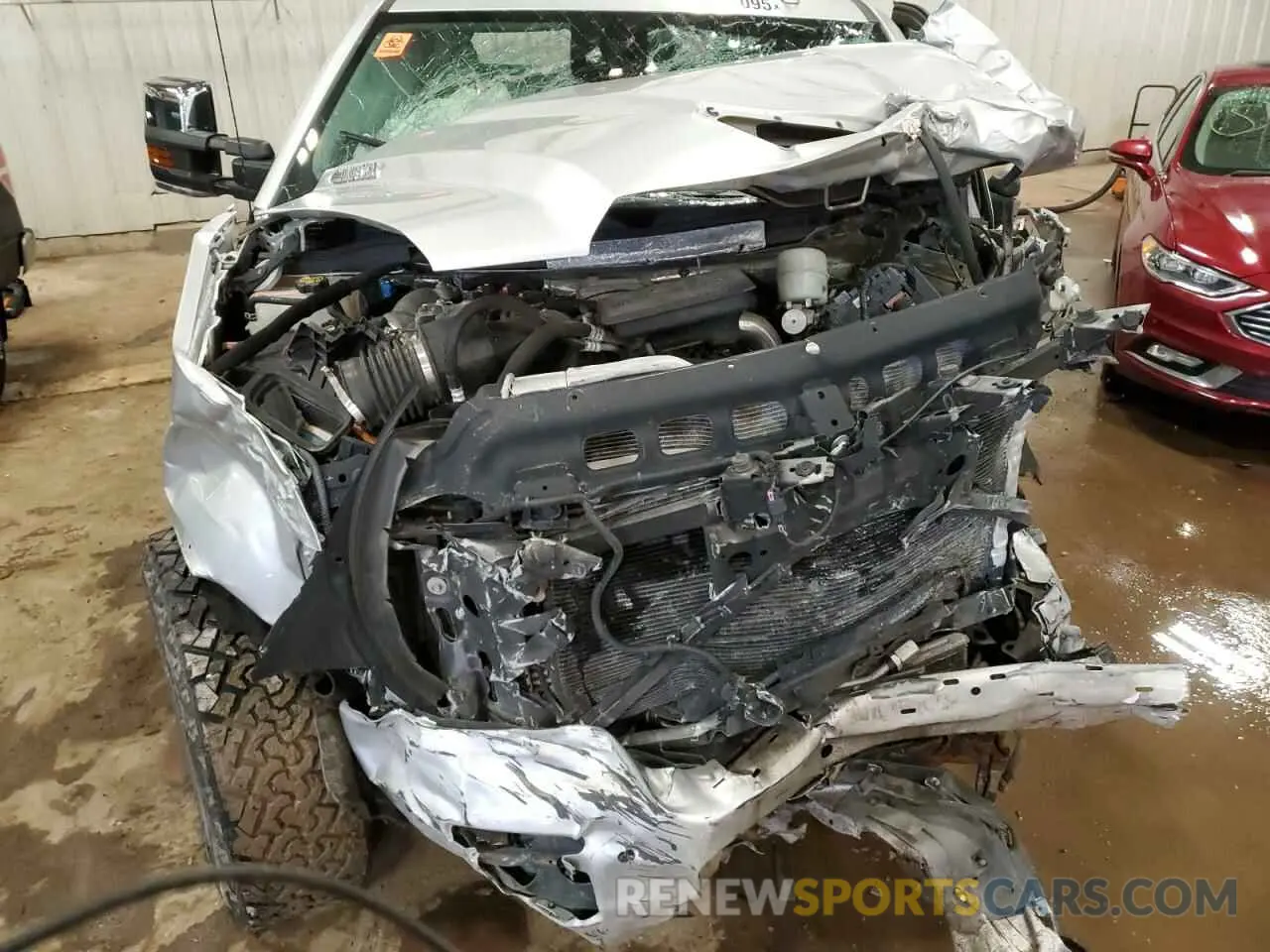 11 fotografías del automóvil dañado 1GT12SEY1KF202113 GMC SIERRA 2019