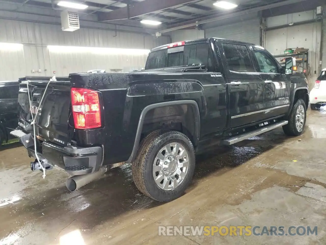 3 fotografías del automóvil dañado 1GT12SEY2KF219941 GMC SIERRA 2019