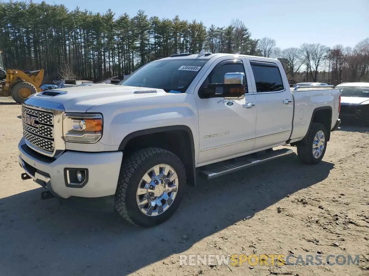 1 fotografías del automóvil dañado 1GT12SEY7KF230207 GMC SIERRA 2019