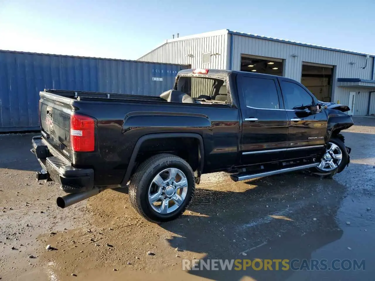 3 fotografías del automóvil dañado 1GT12SEY9KF197680 GMC SIERRA 2019