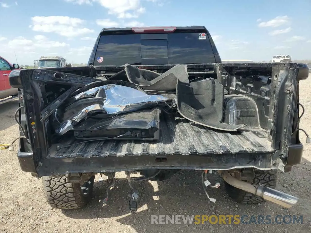 6 fotografías del automóvil dañado 1GTP8DED9KZ178403 GMC SIERRA 2019