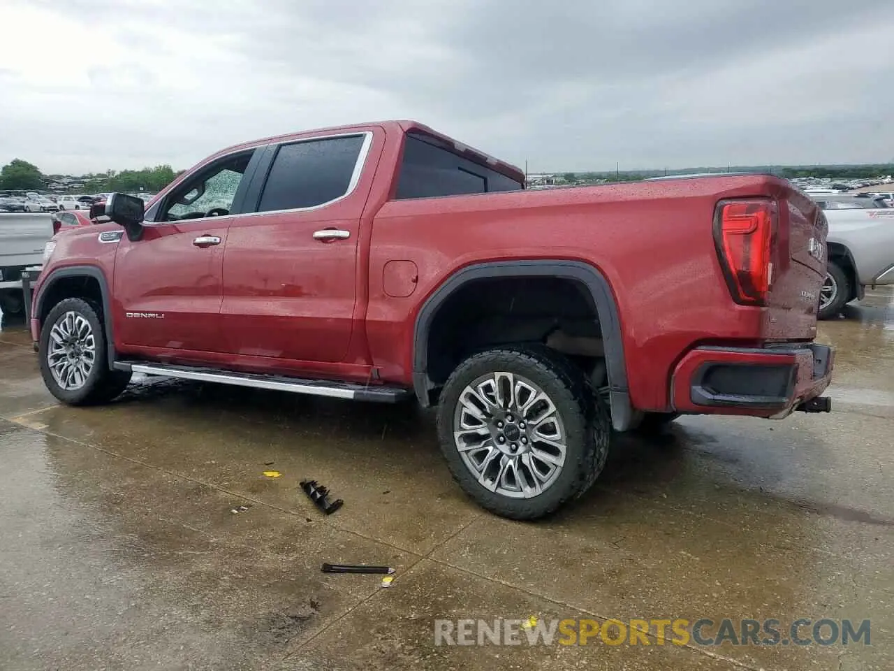 2 fotografías del automóvil dañado 1GTP8FED2KZ110181 GMC SIERRA 2019
