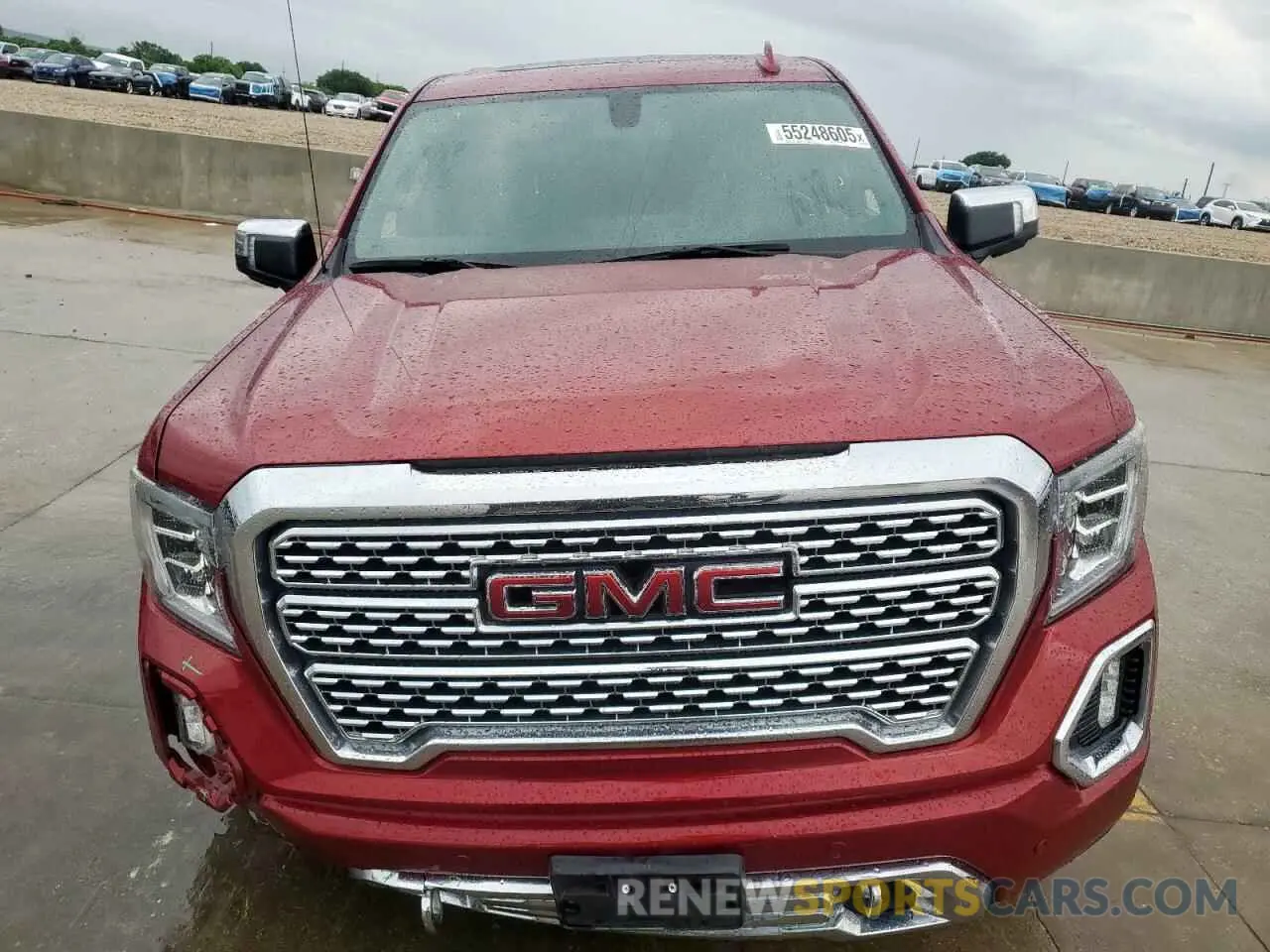 5 fotografías del automóvil dañado 1GTP8FED2KZ110181 GMC SIERRA 2019