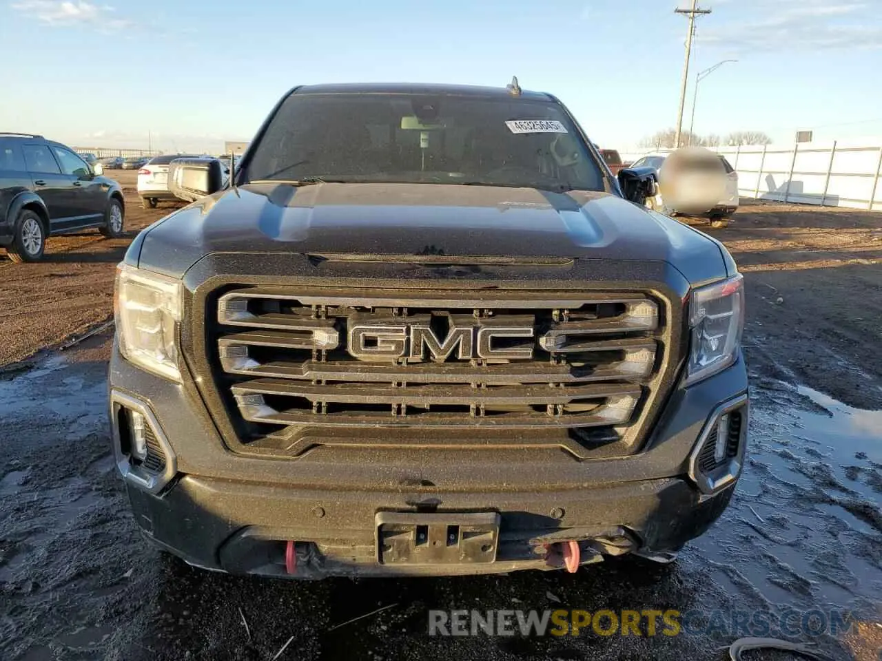 5 fotografías del automóvil dañado 1GTP9EED1KZ132969 GMC SIERRA 2019