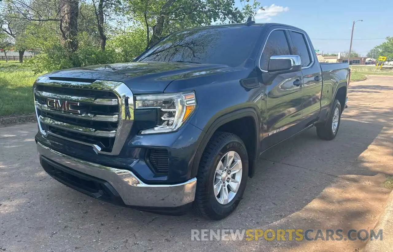 2 fotografías del automóvil dañado 1GTR8BEK3KZ394470 GMC SIERRA 2019